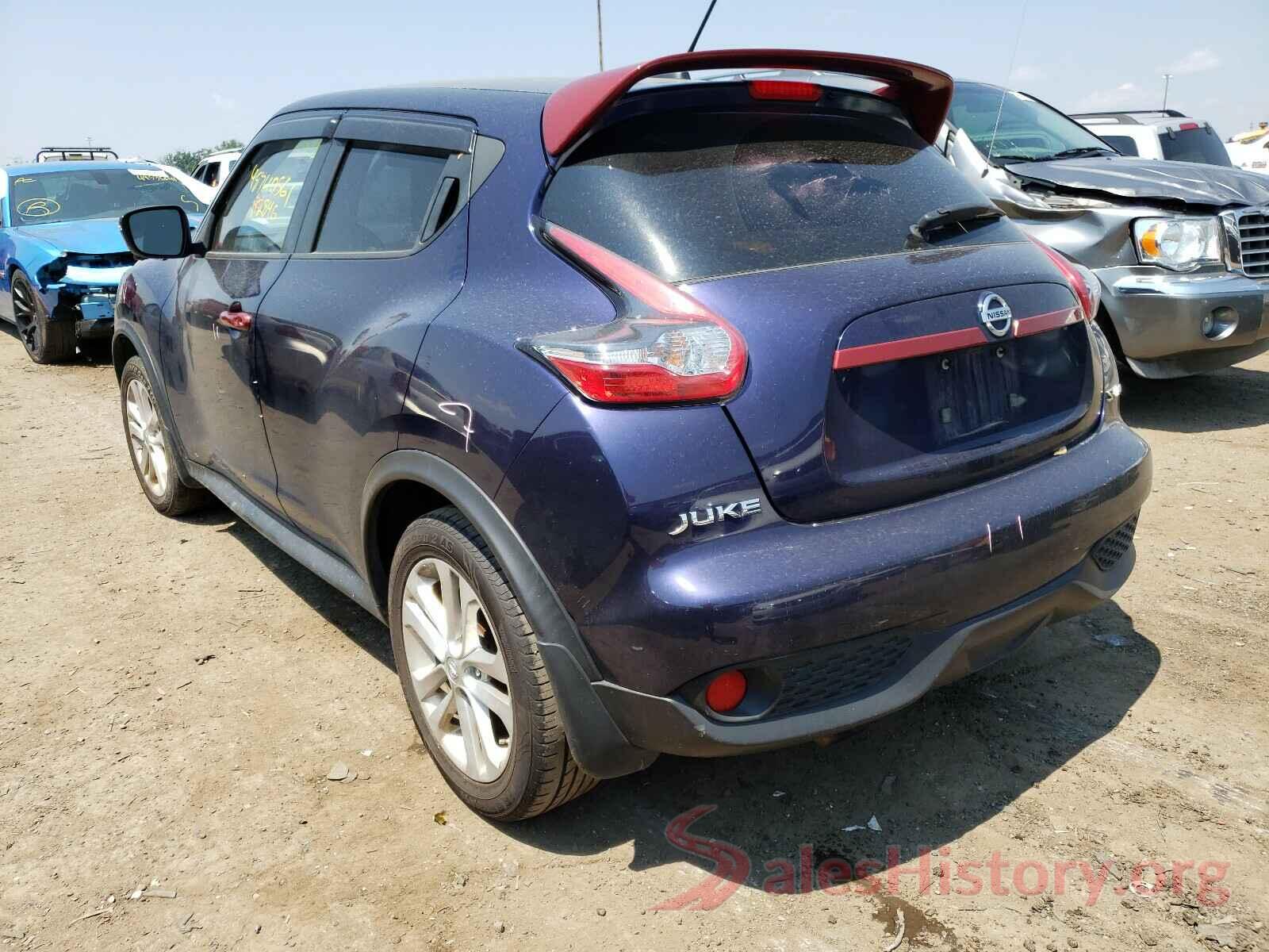 JN8AF5MV7FT554301 2015 NISSAN JUKE