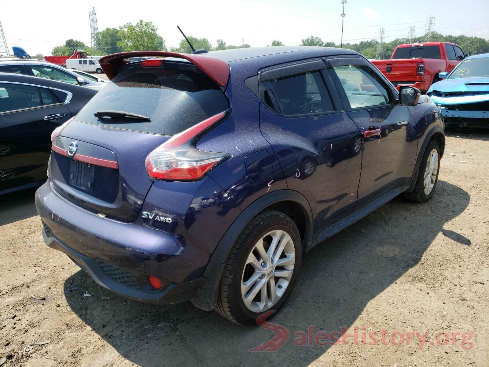 JN8AF5MV7FT554301 2015 NISSAN JUKE