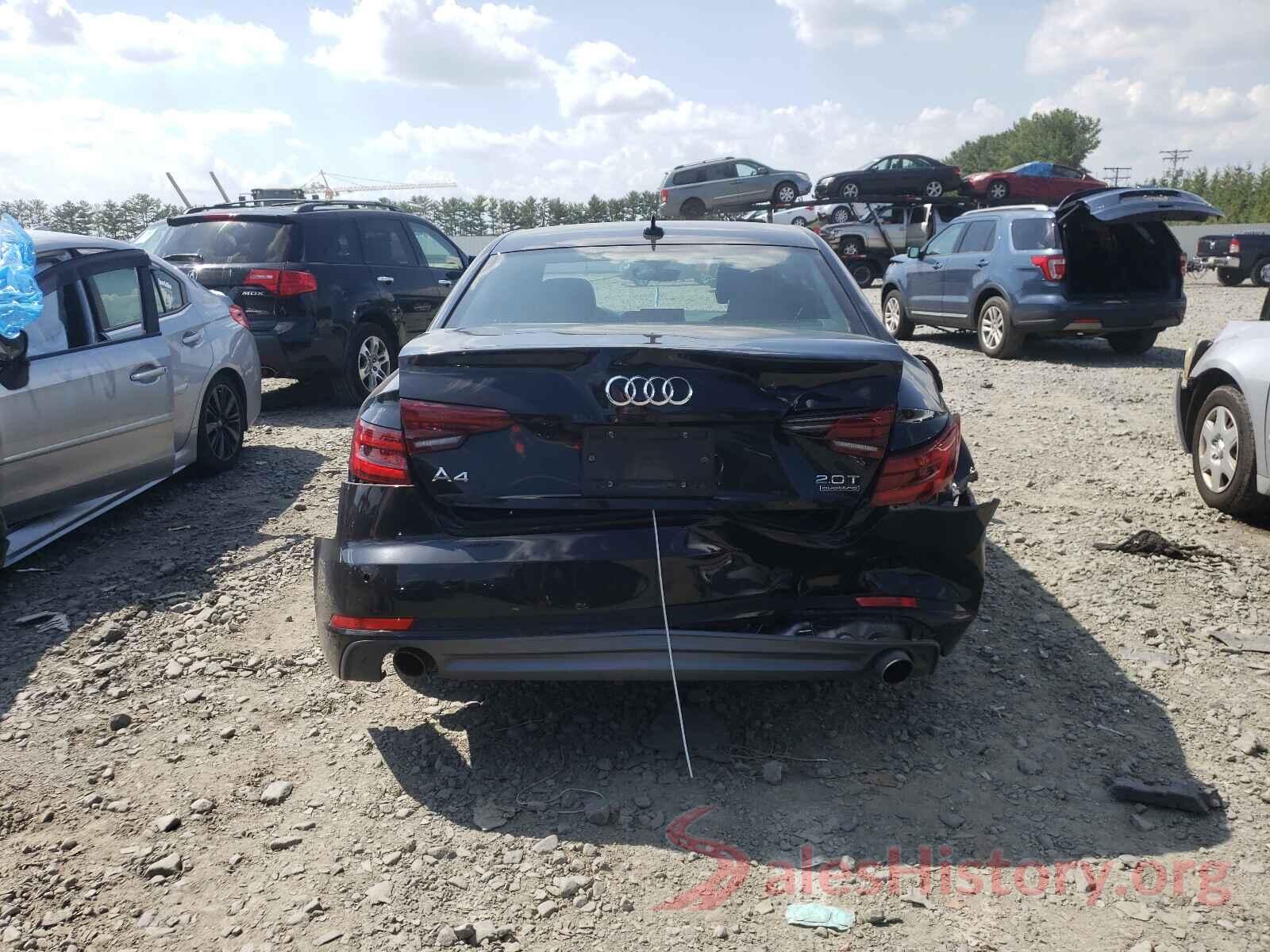 WAUENAF46JA169004 2018 AUDI A4