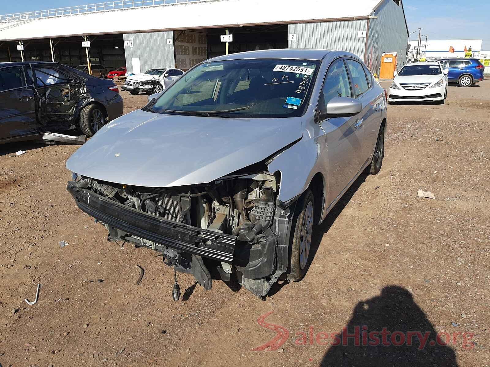 3N1AB7AP2KY351507 2019 NISSAN SENTRA