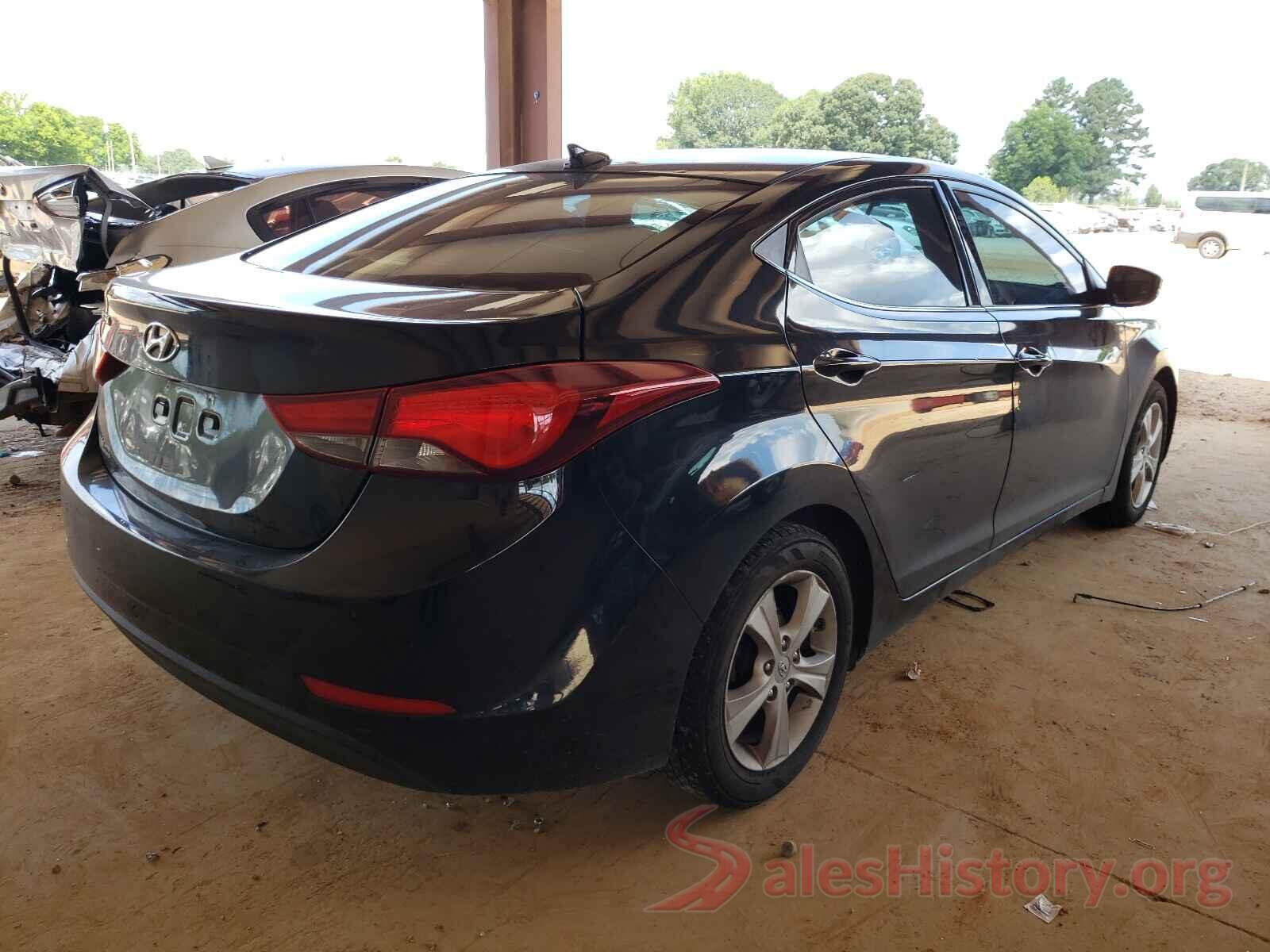 5NPDH4AE9GH687701 2016 HYUNDAI ELANTRA