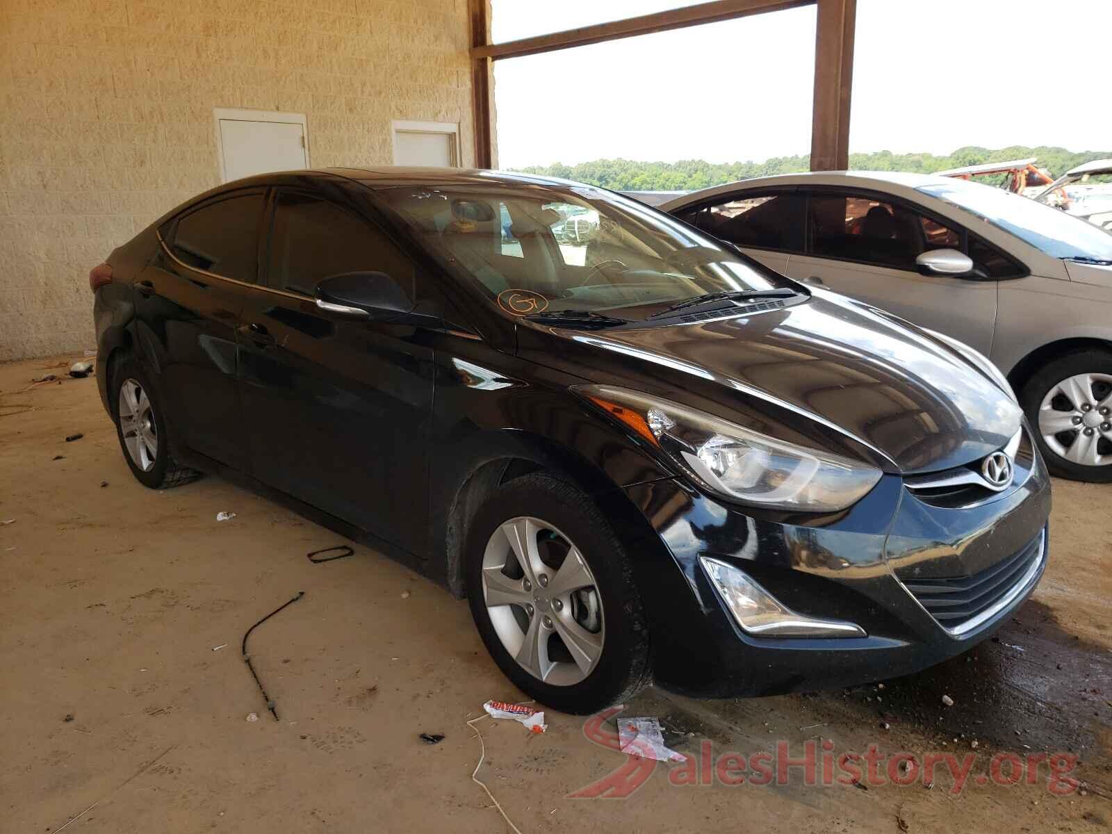 5NPDH4AE9GH687701 2016 HYUNDAI ELANTRA