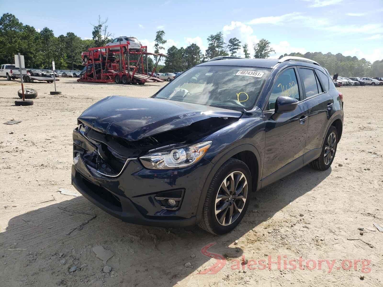 JM3KE4DY4G0767207 2016 MAZDA CX-5