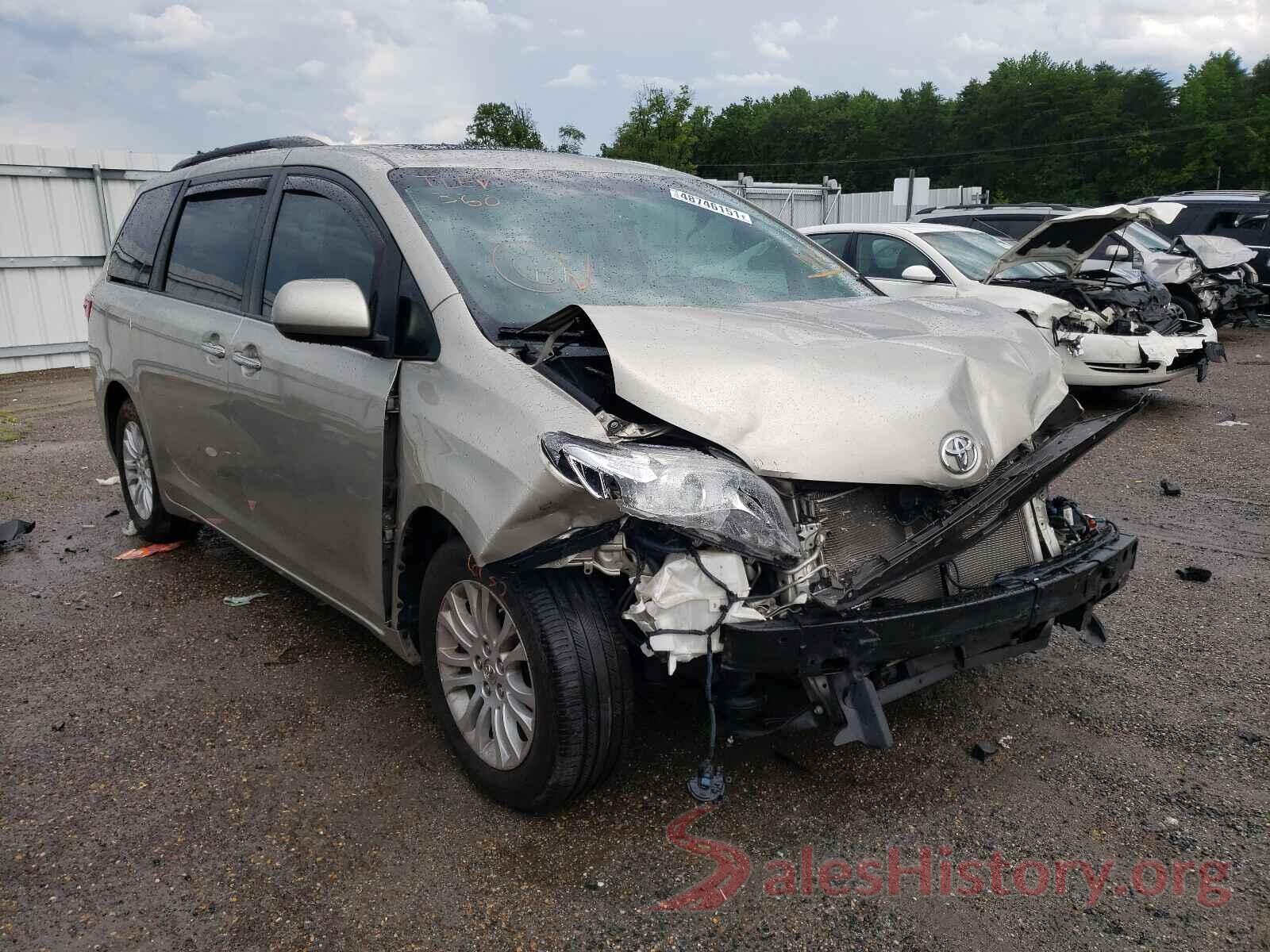 5TDYK3DCXFS581502 2015 TOYOTA SIENNA