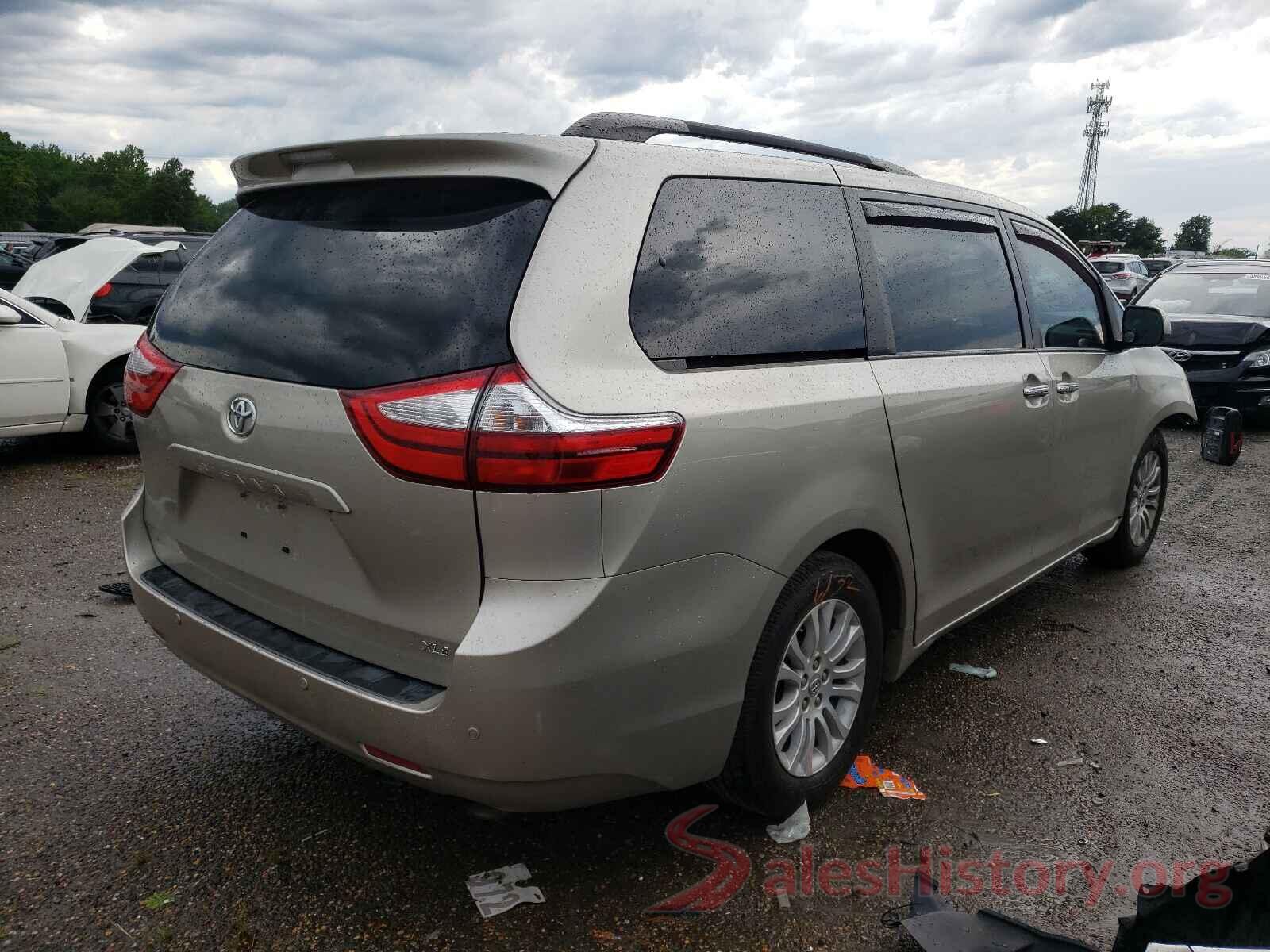 5TDYK3DCXFS581502 2015 TOYOTA SIENNA