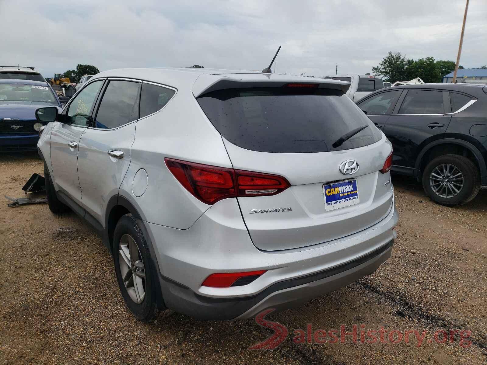 5XYZT3LBXJG538424 2018 HYUNDAI SANTA FE