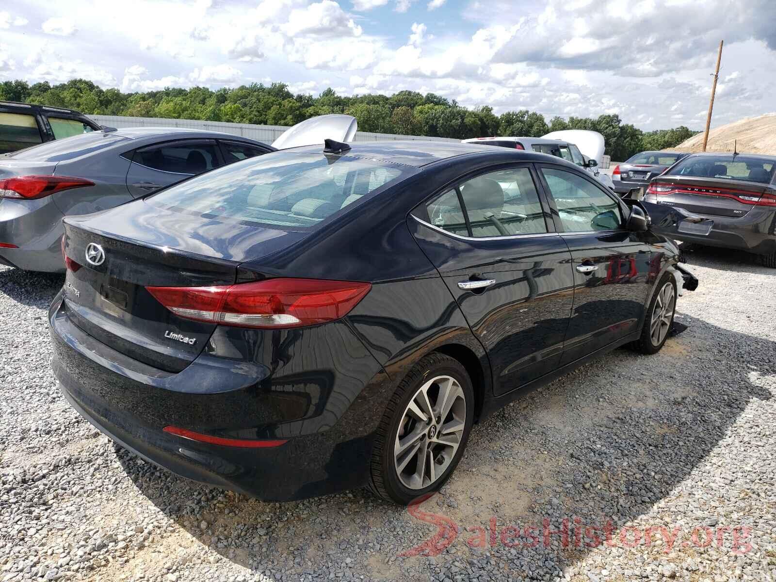 5NPD84LF6HH085233 2017 HYUNDAI ELANTRA