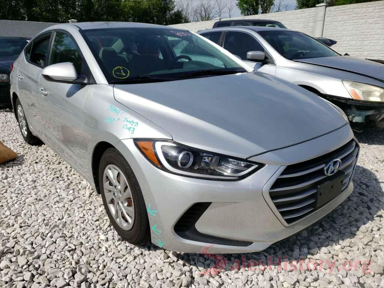 5NPD74LF3HH183476 2017 HYUNDAI ELANTRA