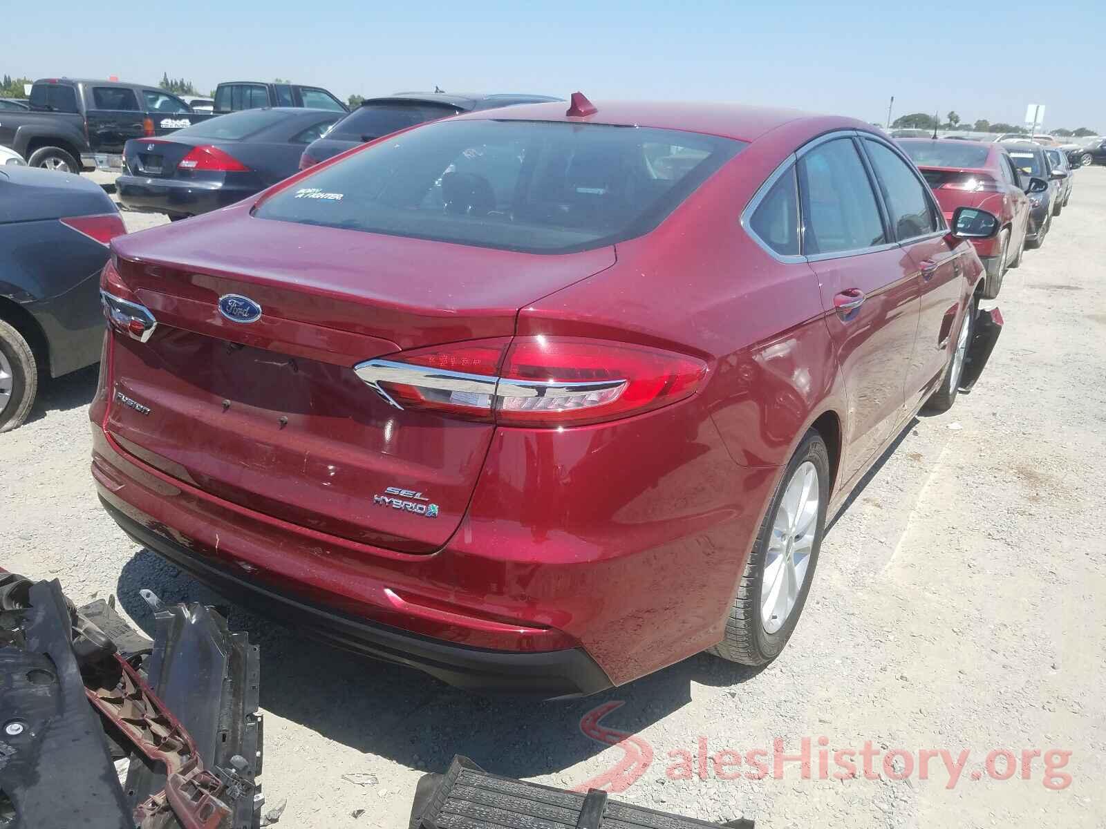 3FA6P0MU4KR179266 2019 FORD FUSION