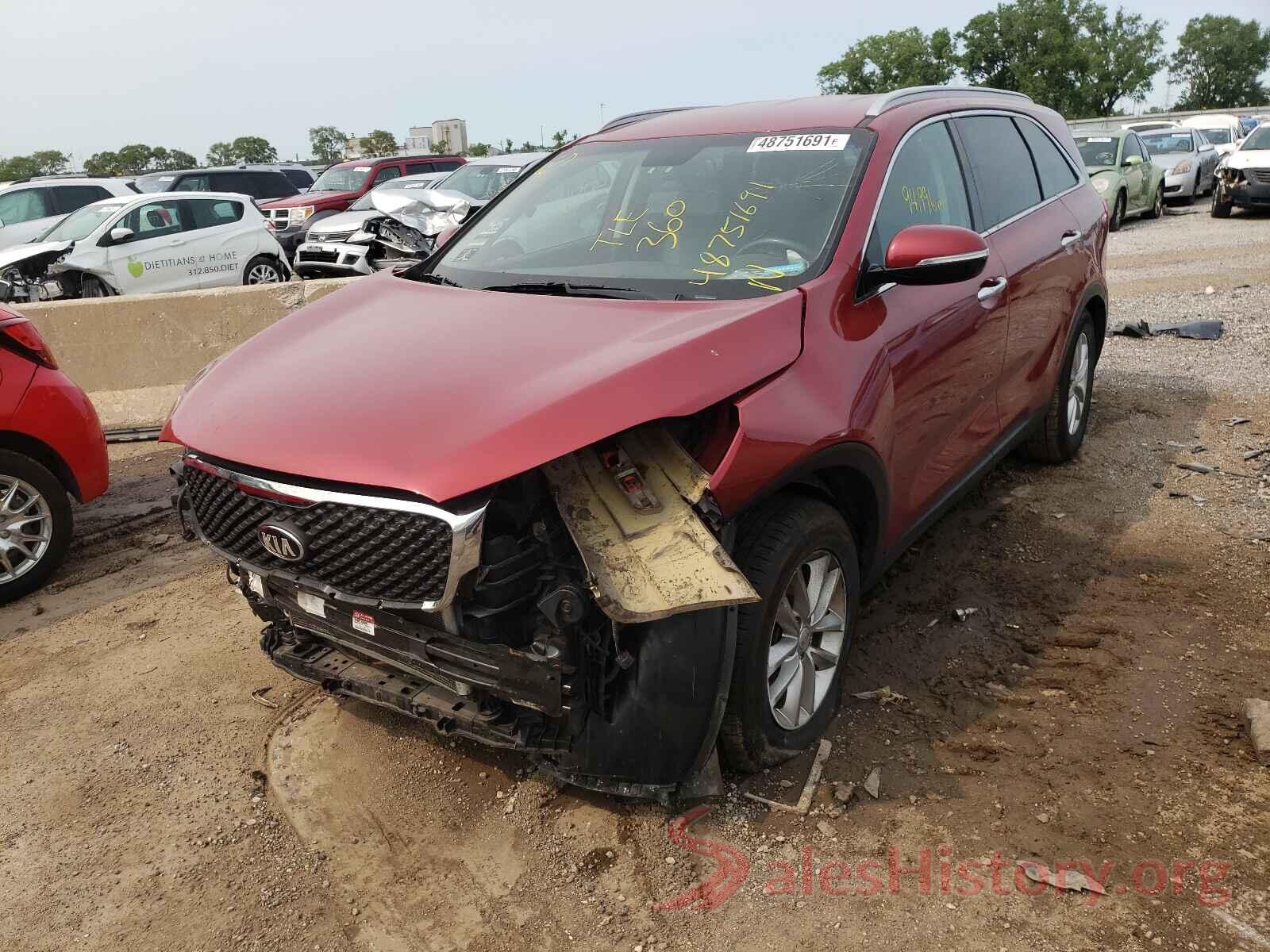 5XYPG4A35HG265674 2017 KIA SORENTO