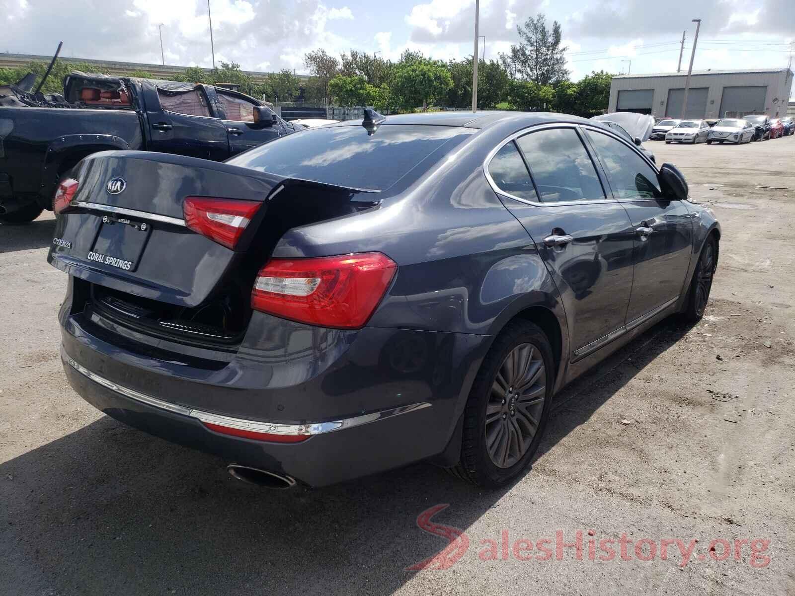 KNALN4D7XG5207907 2016 KIA CADENZA