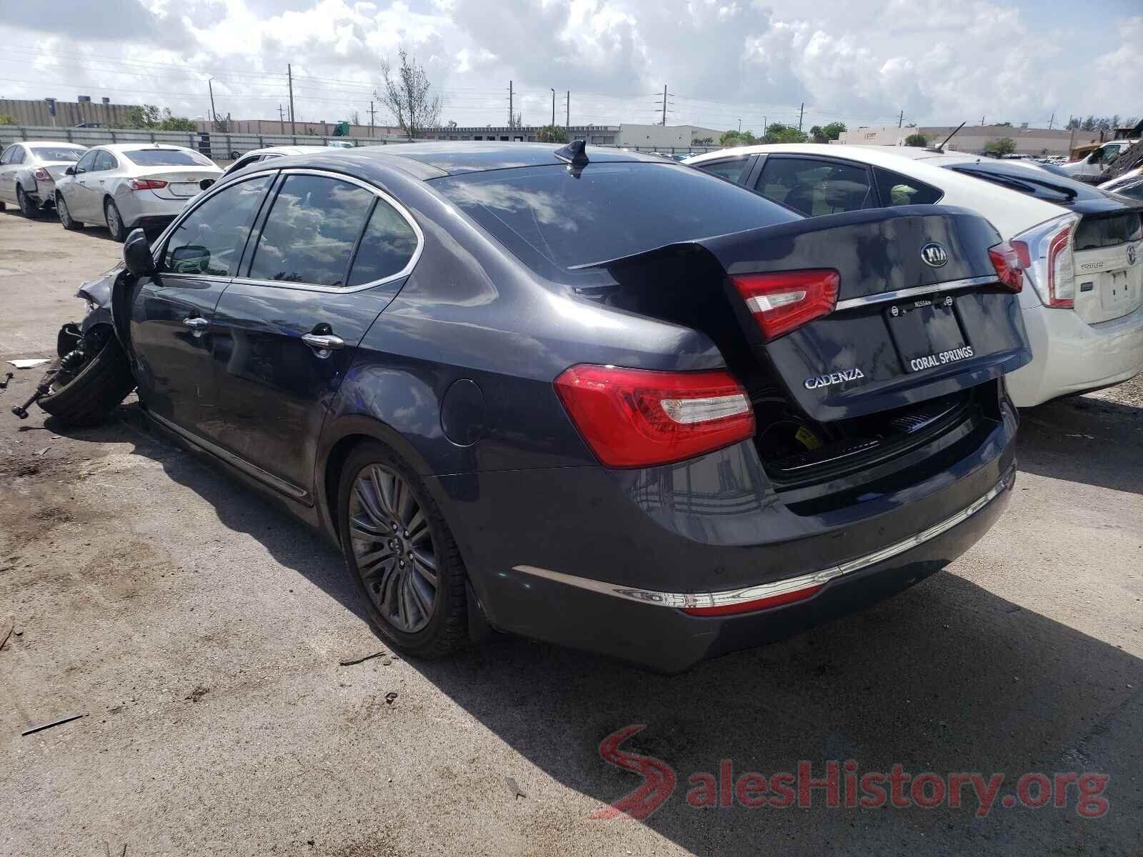 KNALN4D7XG5207907 2016 KIA CADENZA