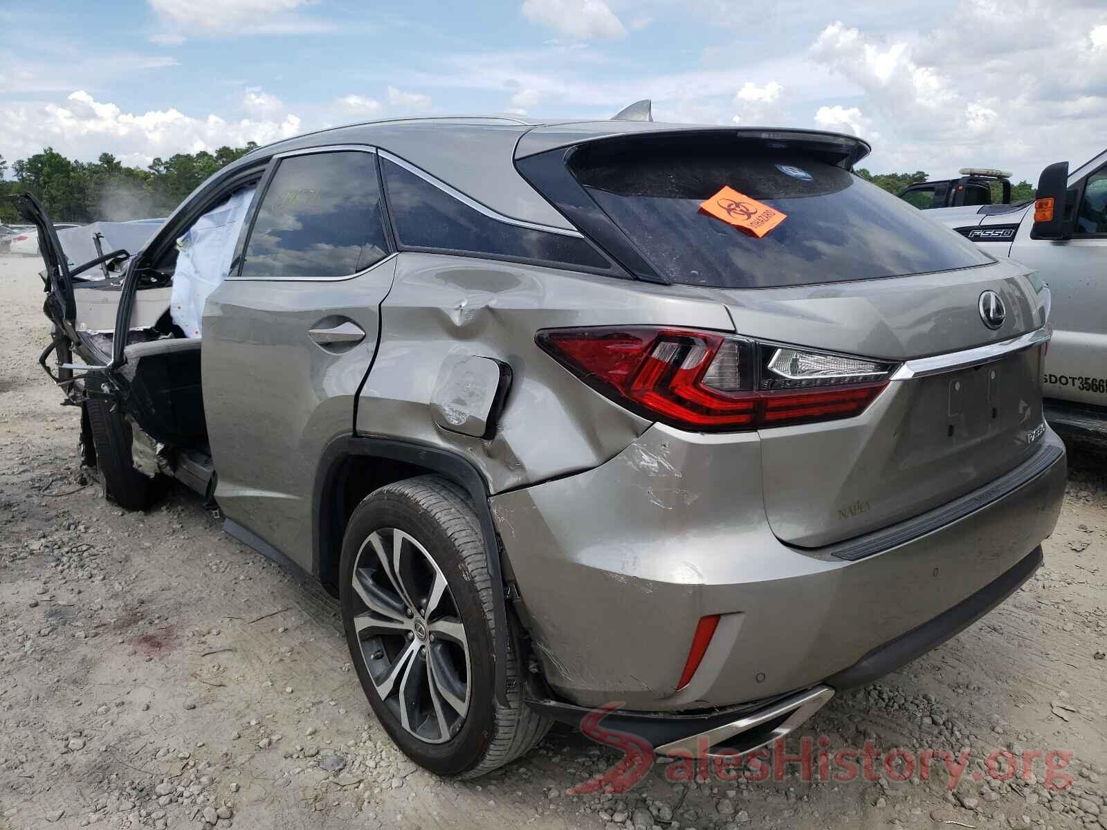 2T2ZZMCA2HC071268 2017 LEXUS RX350