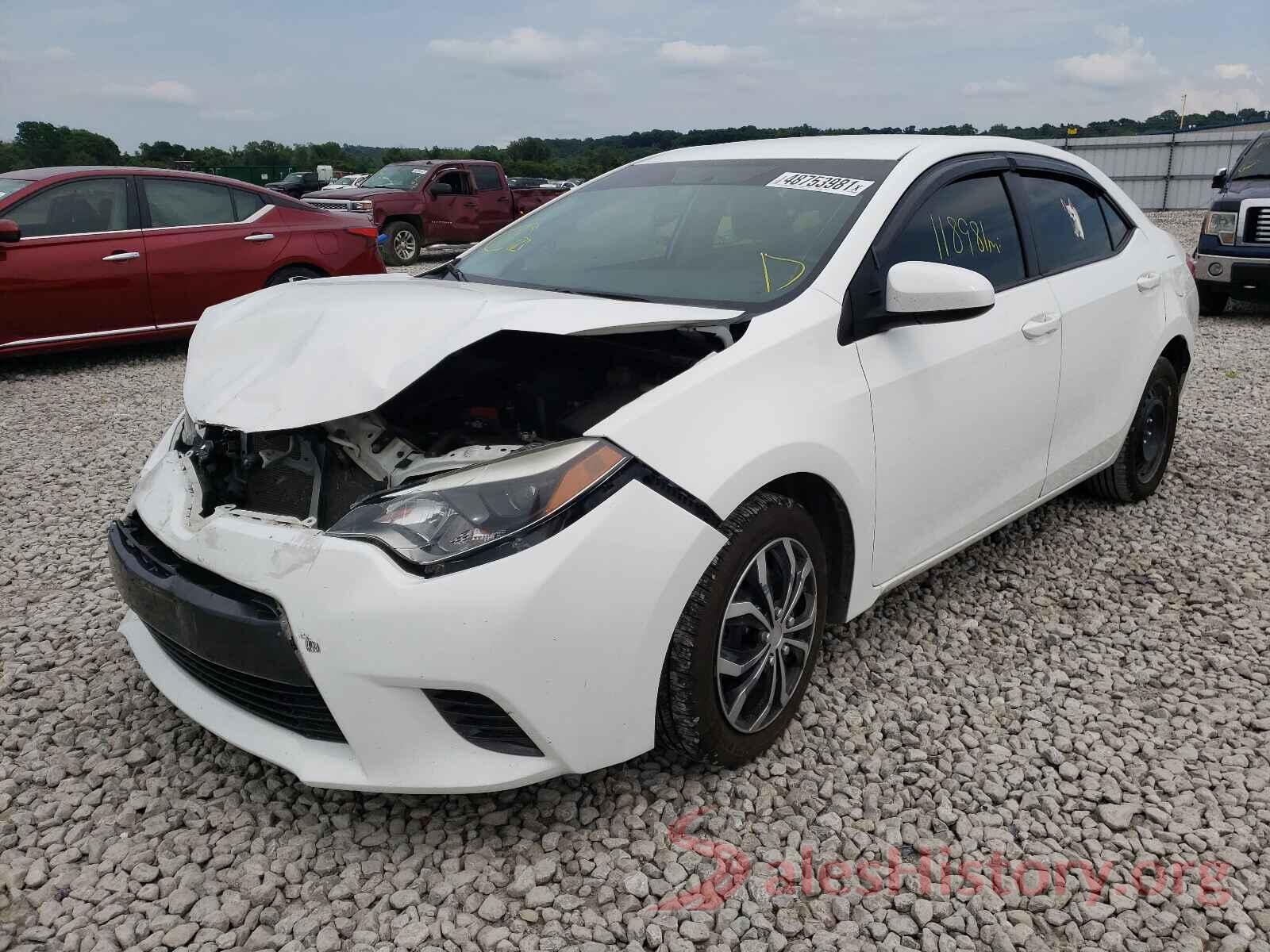 5YFBURHE4GP469481 2016 TOYOTA COROLLA