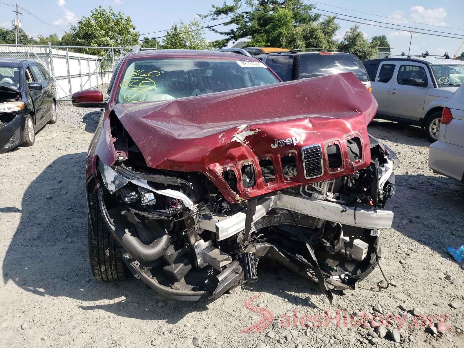 1C4PJMDXXKD158044 2019 JEEP CHEROKEE