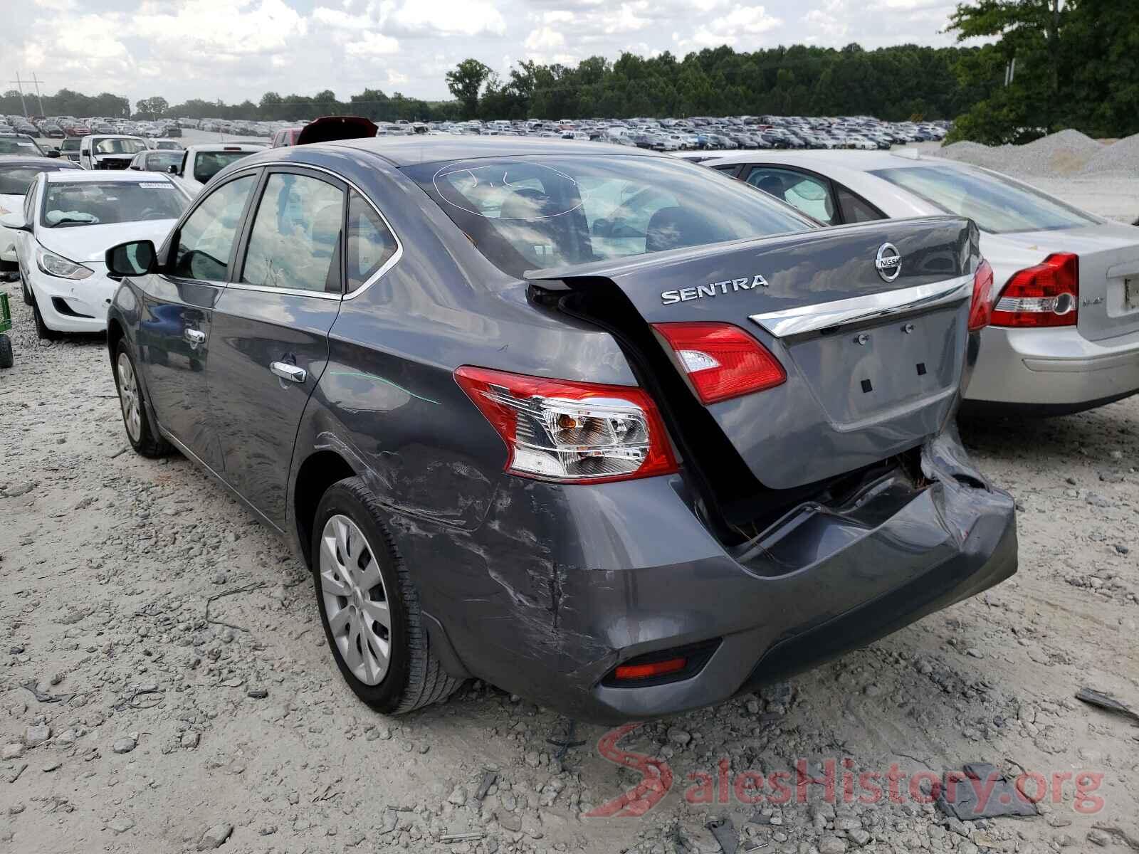 3N1AB7AP7KY260278 2019 NISSAN SENTRA