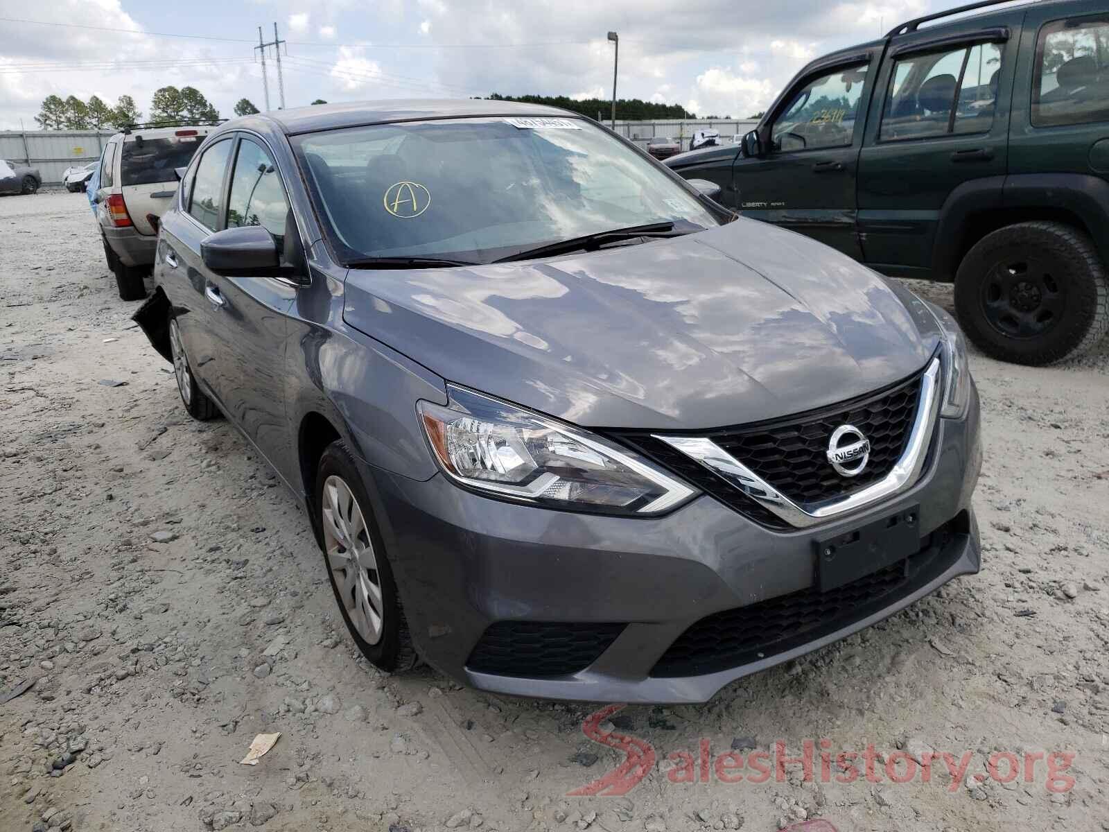 3N1AB7AP7KY260278 2019 NISSAN SENTRA