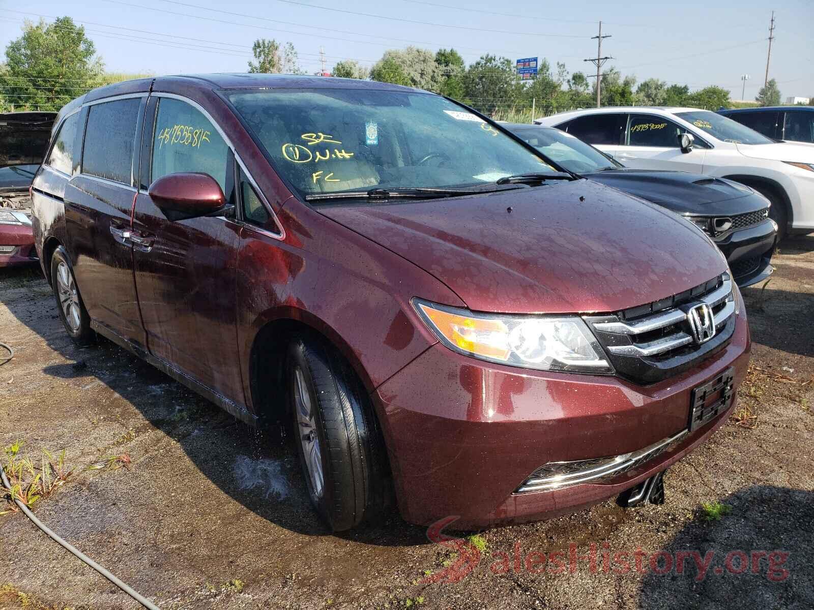 5FNRL5H62GB082328 2016 HONDA ODYSSEY