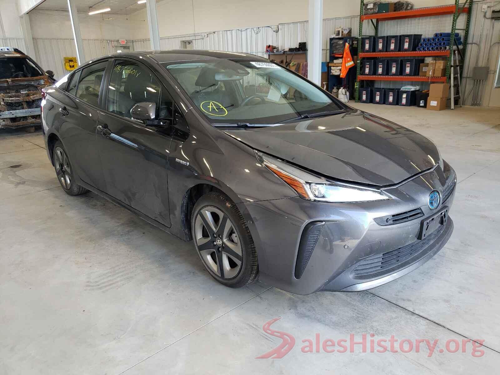 JTDKARFUXK3085886 2019 TOYOTA PRIUS