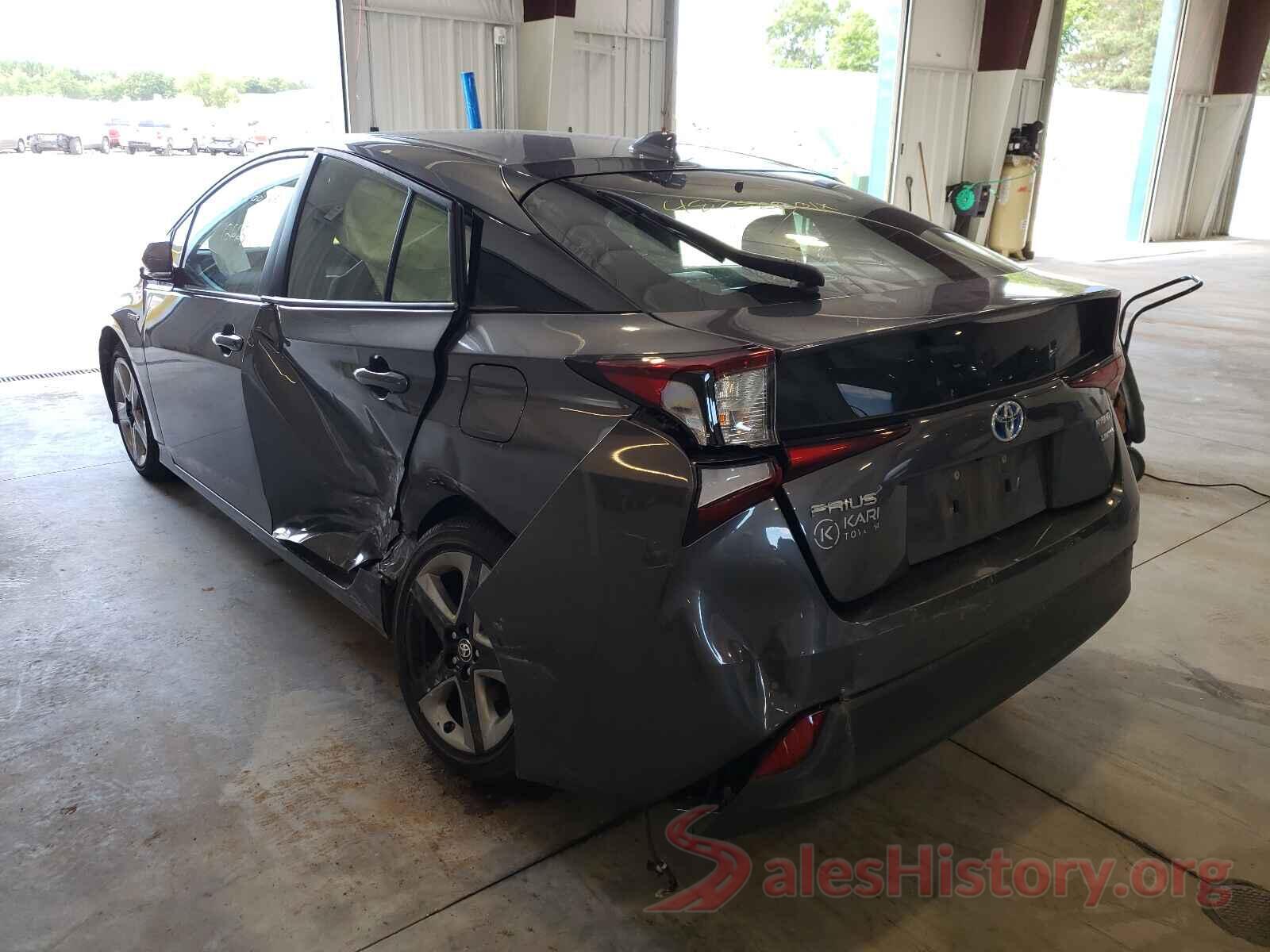 JTDKARFUXK3085886 2019 TOYOTA PRIUS