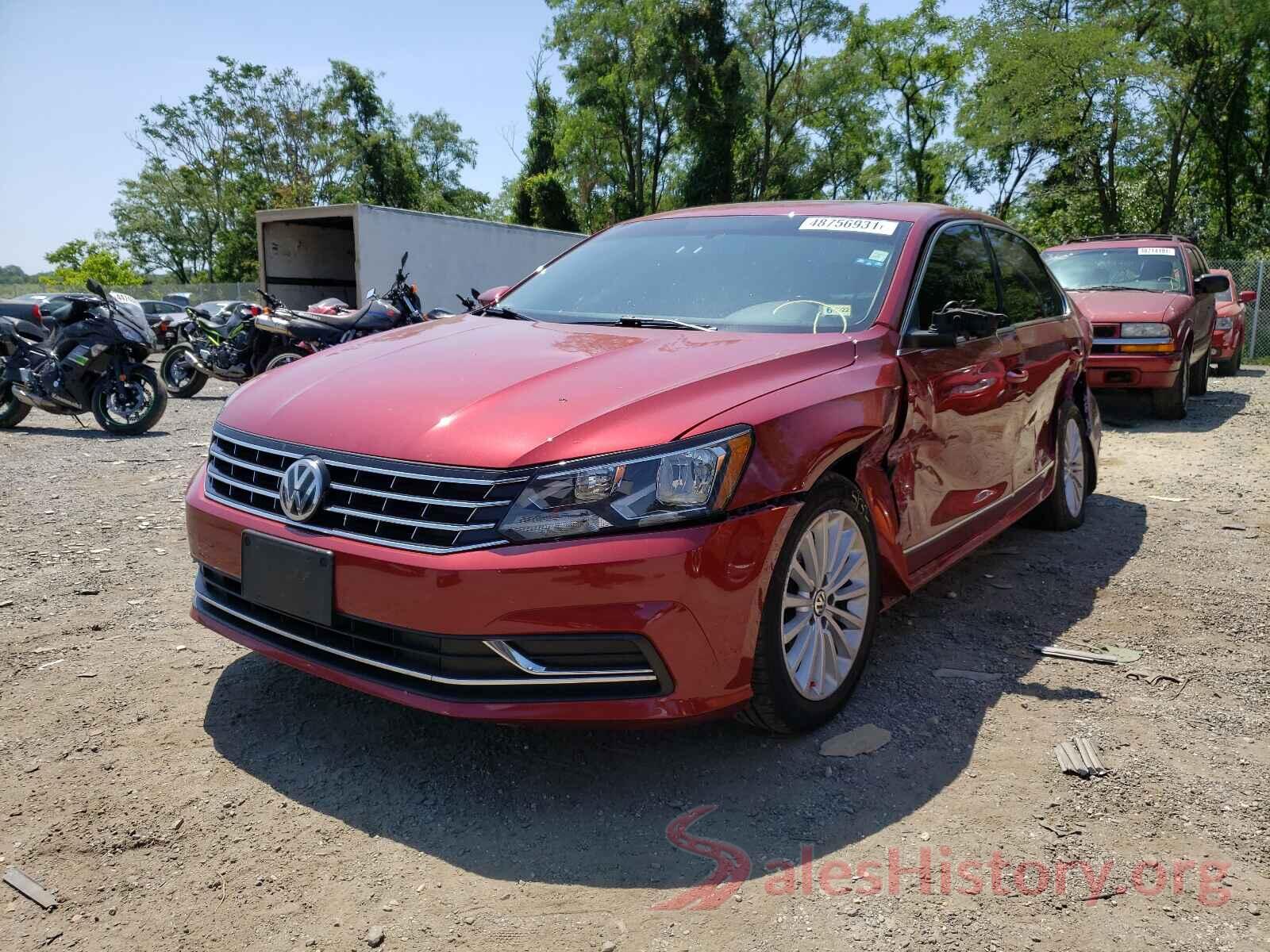 1VWBS7A3XGC040614 2016 VOLKSWAGEN PASSAT