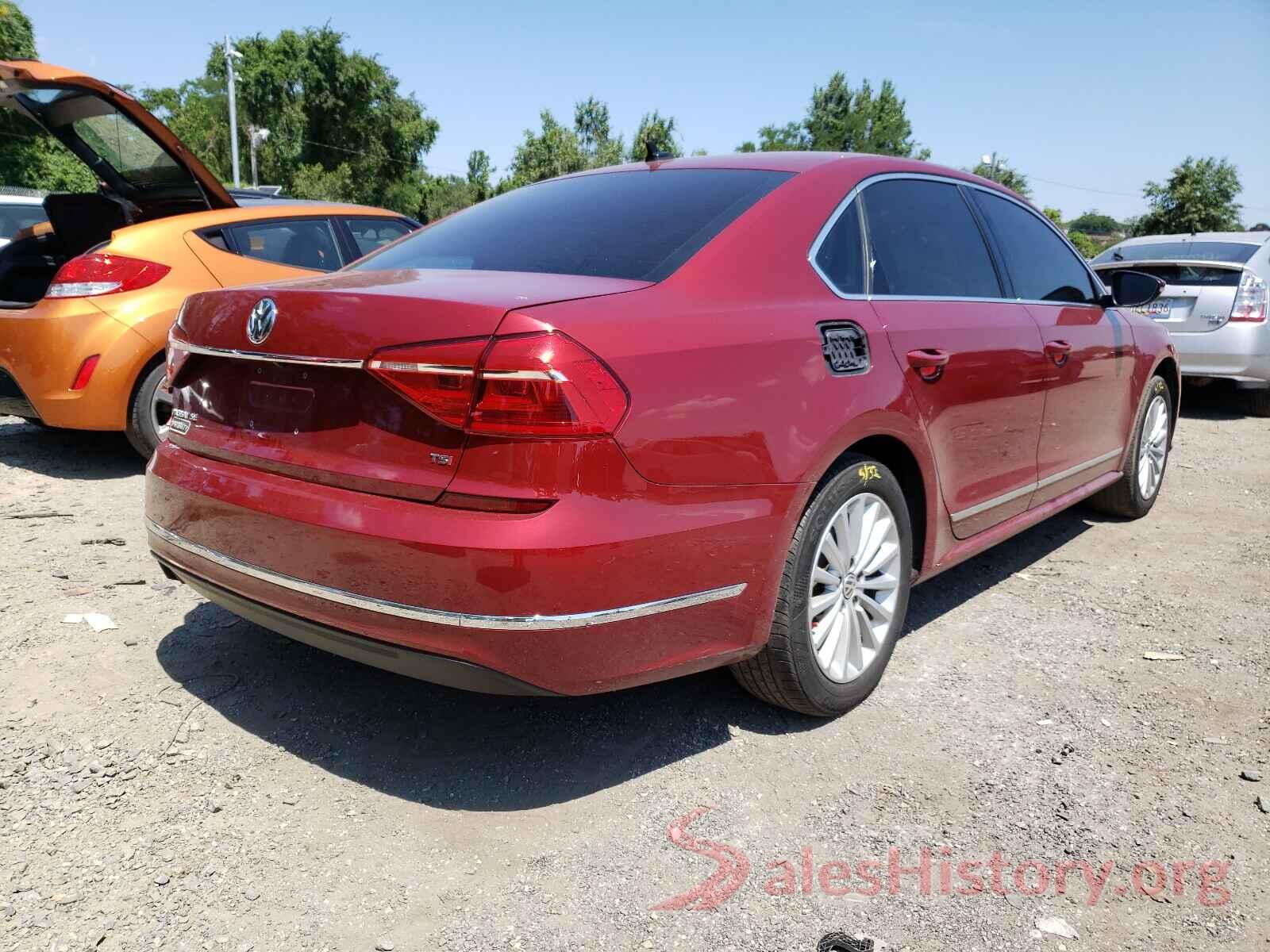 1VWBS7A3XGC040614 2016 VOLKSWAGEN PASSAT