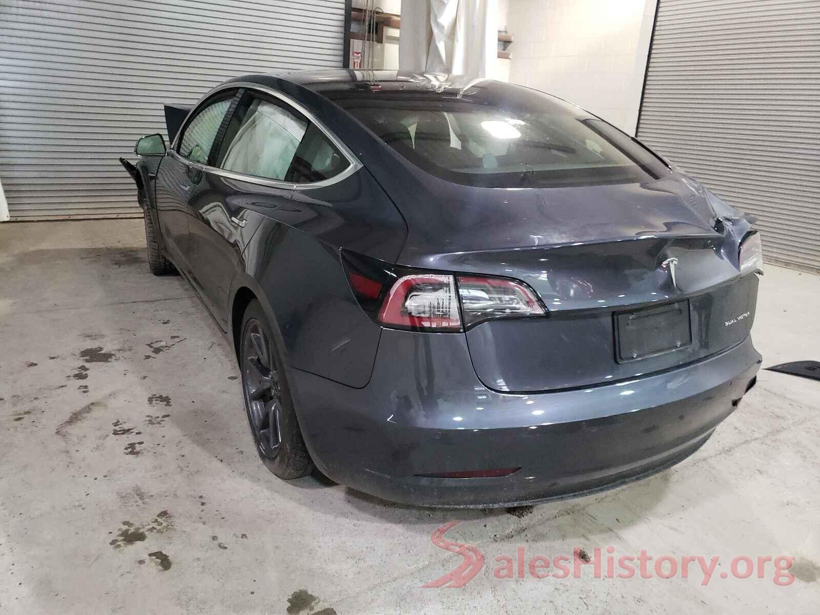 5YJ3E1EB9KF510172 2019 TESLA MODEL 3