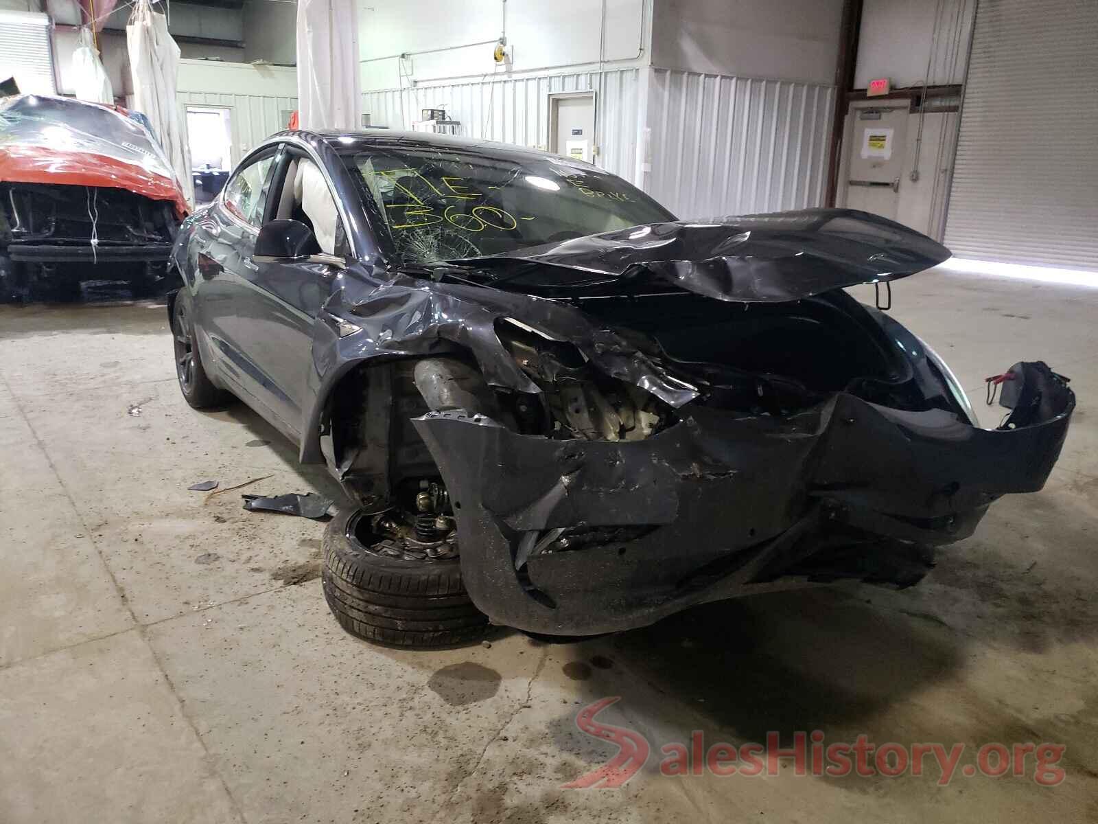 5YJ3E1EB9KF510172 2019 TESLA MODEL 3