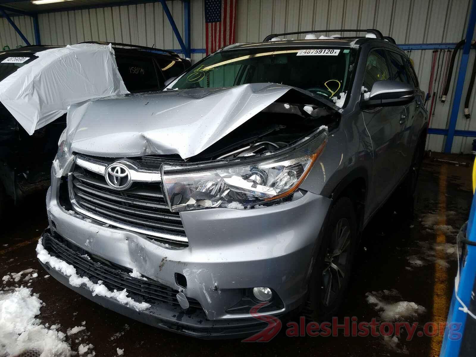 5TDJKRFHXGS237408 2016 TOYOTA HIGHLANDER