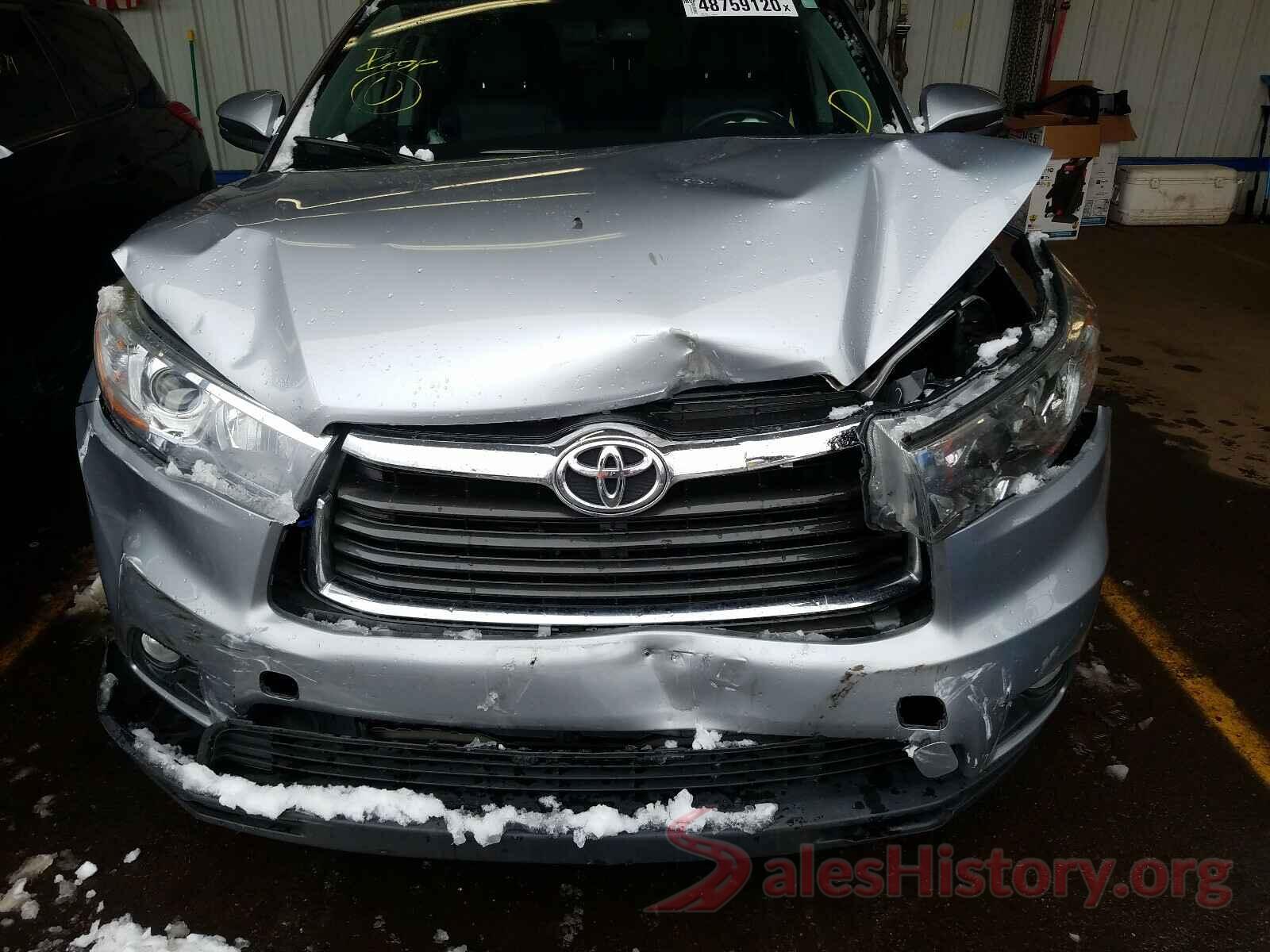 5TDJKRFHXGS237408 2016 TOYOTA HIGHLANDER