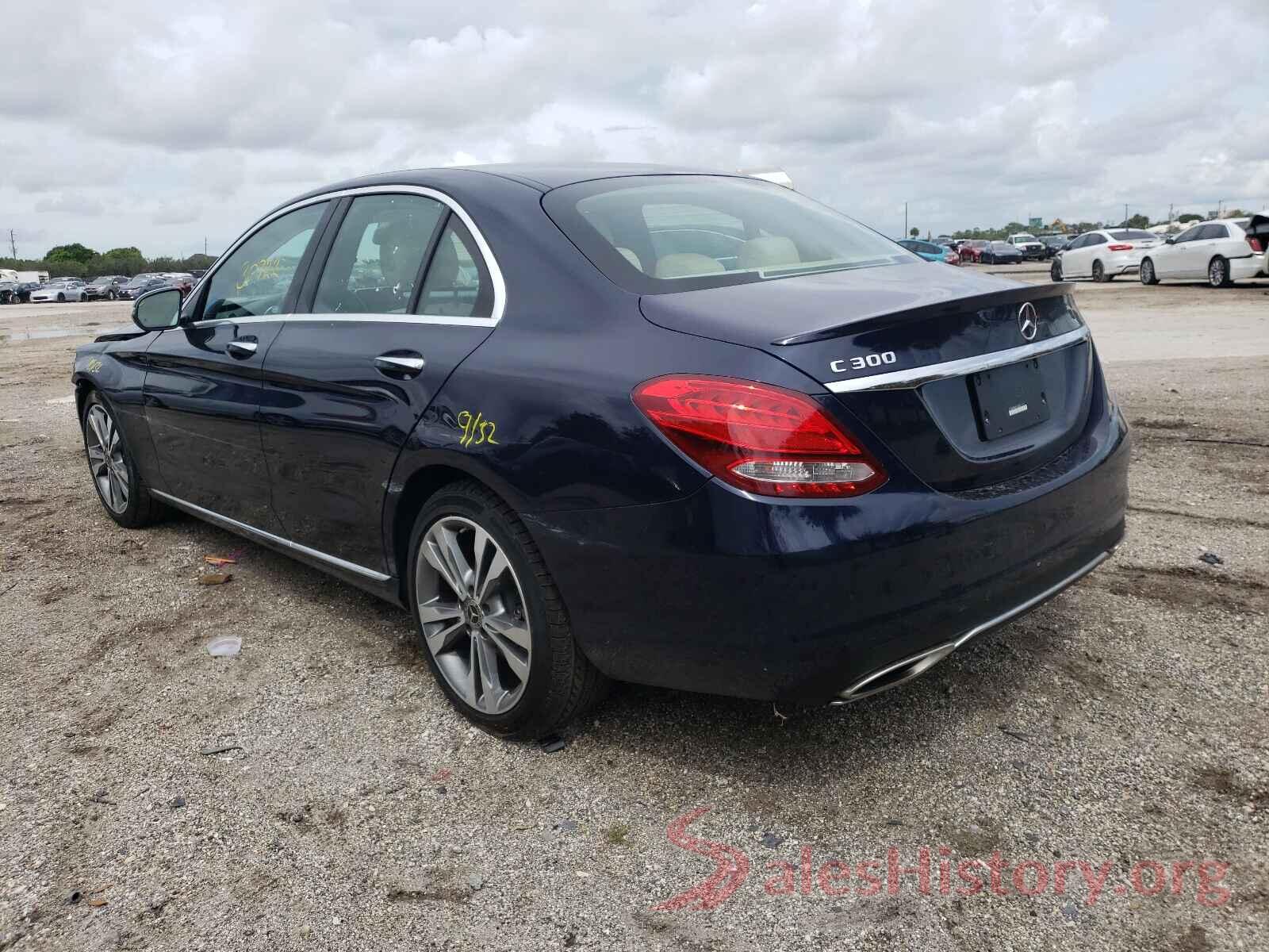 WDDWF4JB8JR312084 2018 MERCEDES-BENZ C-CLASS