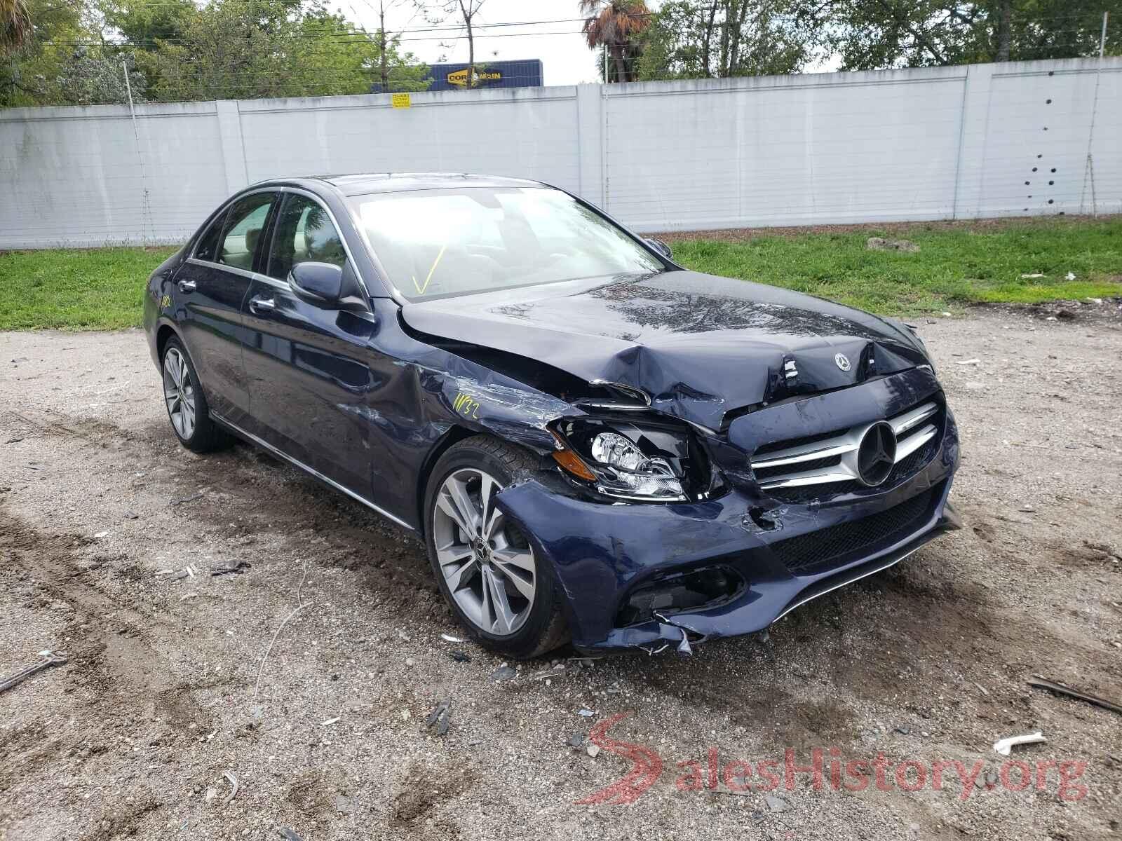 WDDWF4JB8JR312084 2018 MERCEDES-BENZ C-CLASS