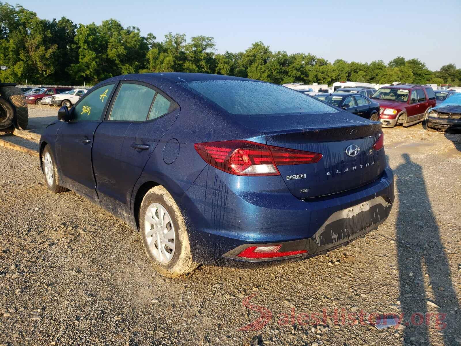 5NPD74LF2LH528263 2020 HYUNDAI ELANTRA