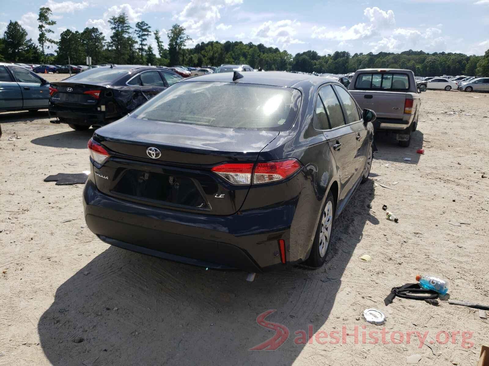 JTDEPMAE5MJ154044 2021 TOYOTA COROLLA