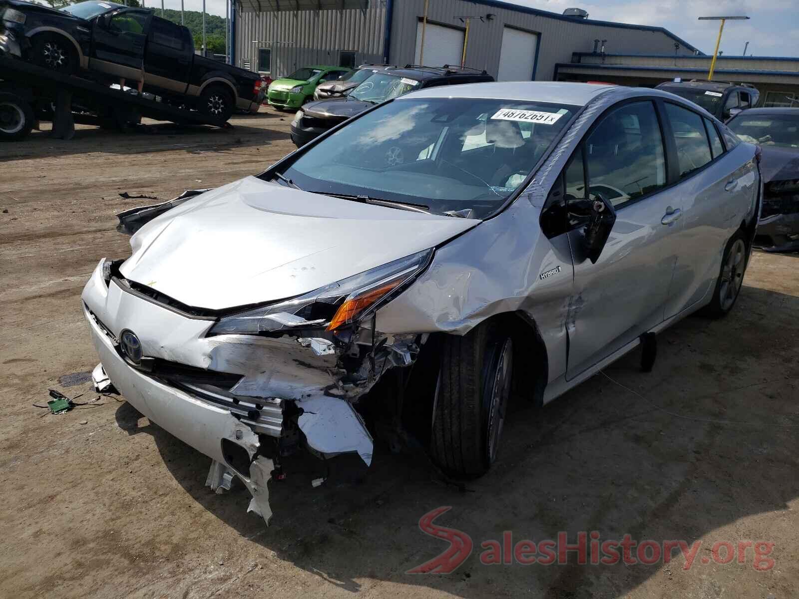 JTDKARFU1K3073304 2019 TOYOTA PRIUS