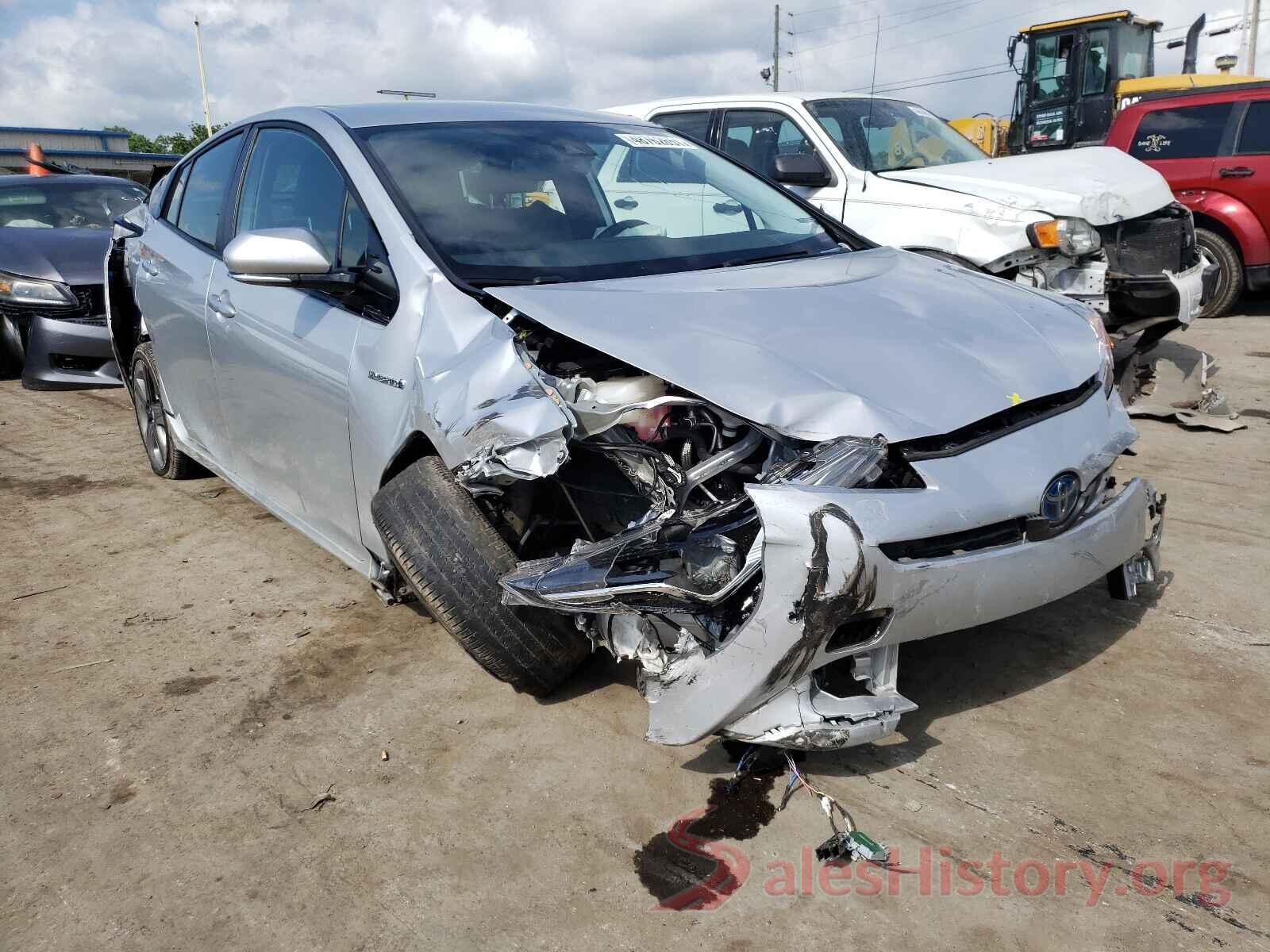 JTDKARFU1K3073304 2019 TOYOTA PRIUS