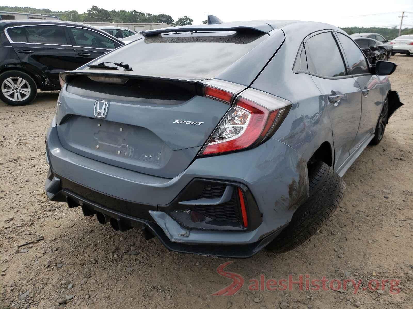 SHHFK7H4XLU226281 2020 HONDA CIVIC