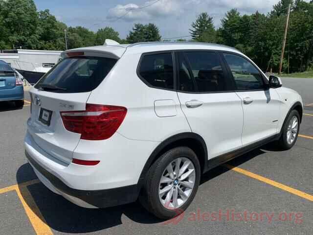 5UXWX9C5XH0D97974 2017 BMW X3