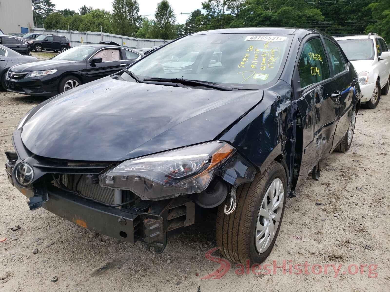 2T1BURHE3KC136777 2019 TOYOTA COROLLA