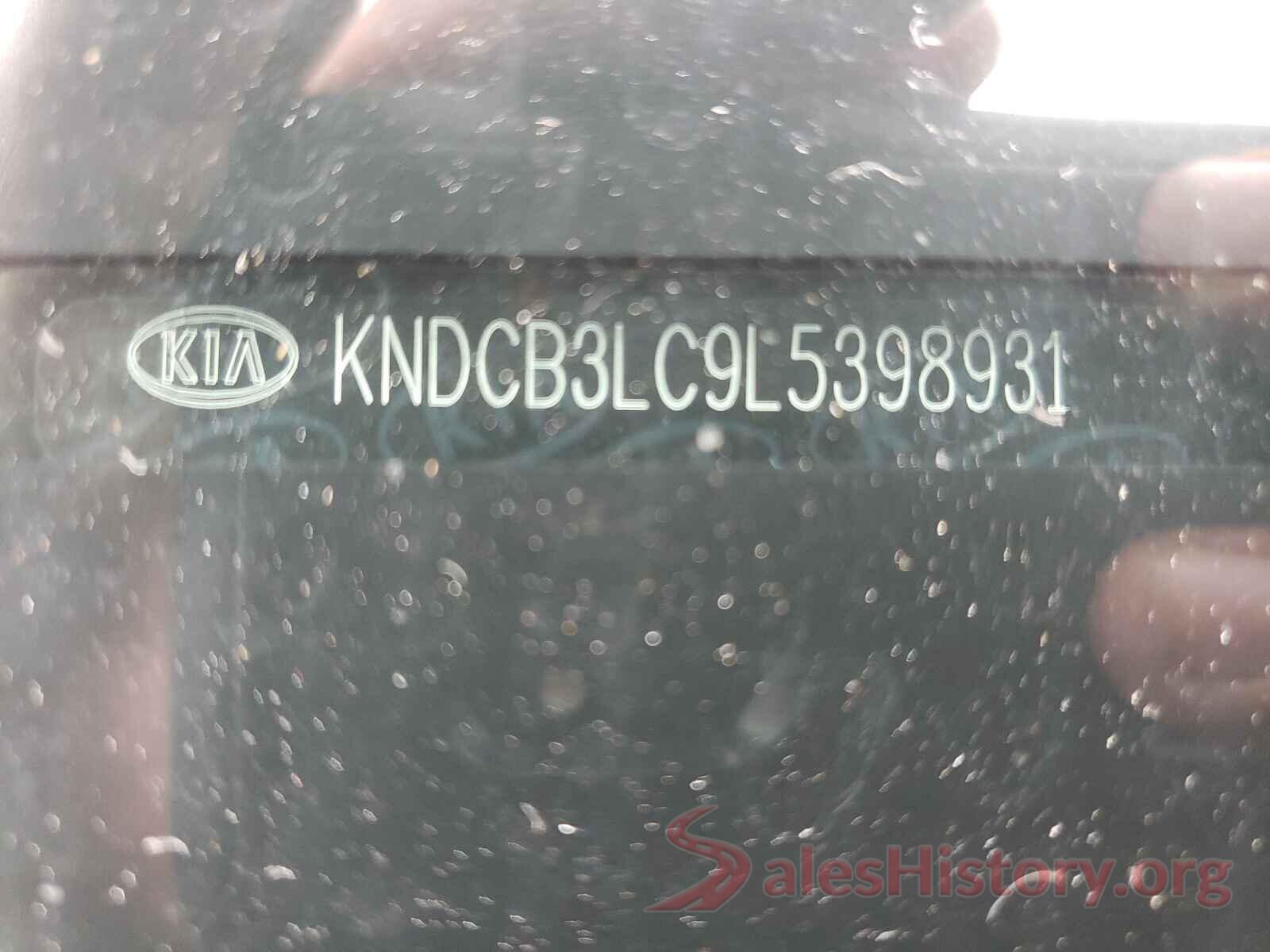 KNDCB3LC9L5398931 2020 KIA NIRO