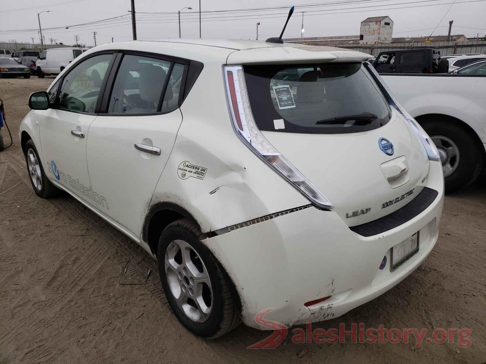 JN1AZ0CP8BT004174 2011 NISSAN LEAF