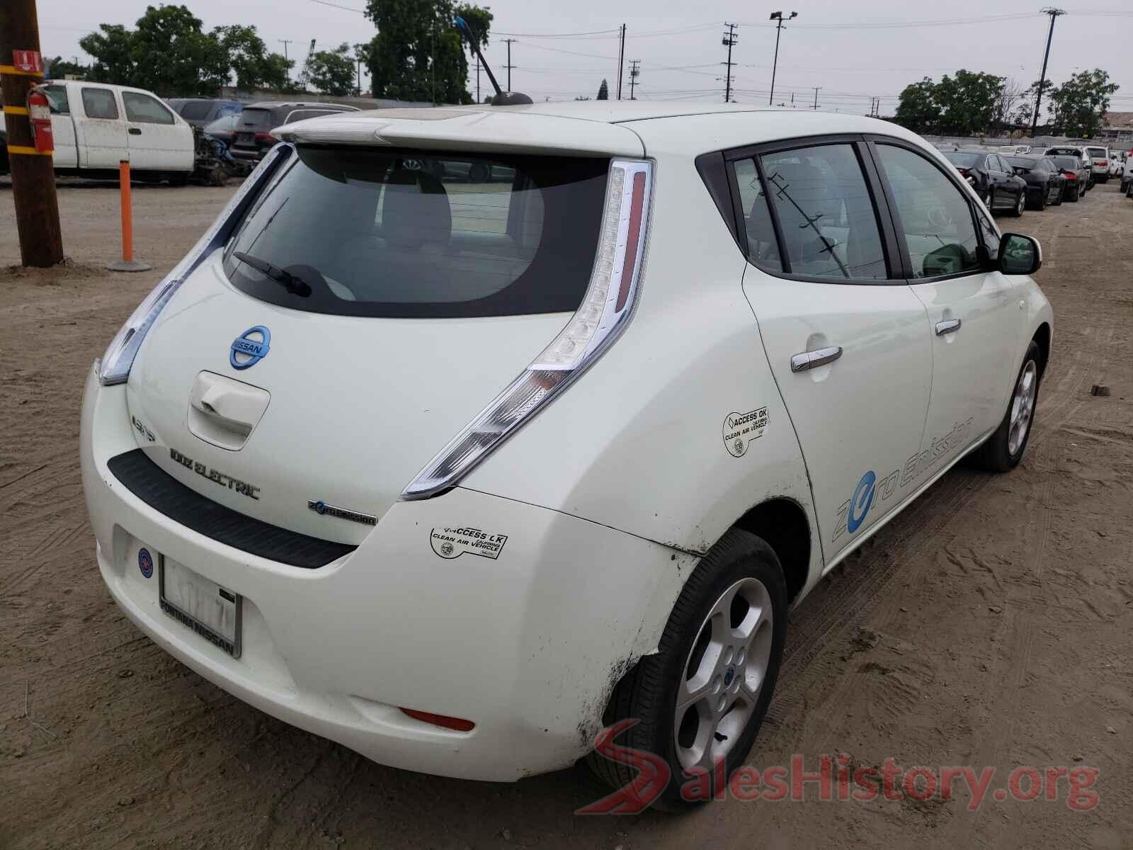 JN1AZ0CP8BT004174 2011 NISSAN LEAF