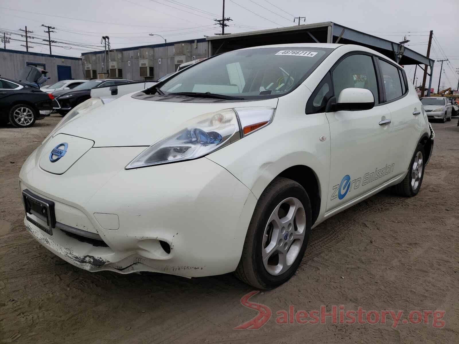 JN1AZ0CP8BT004174 2011 NISSAN LEAF