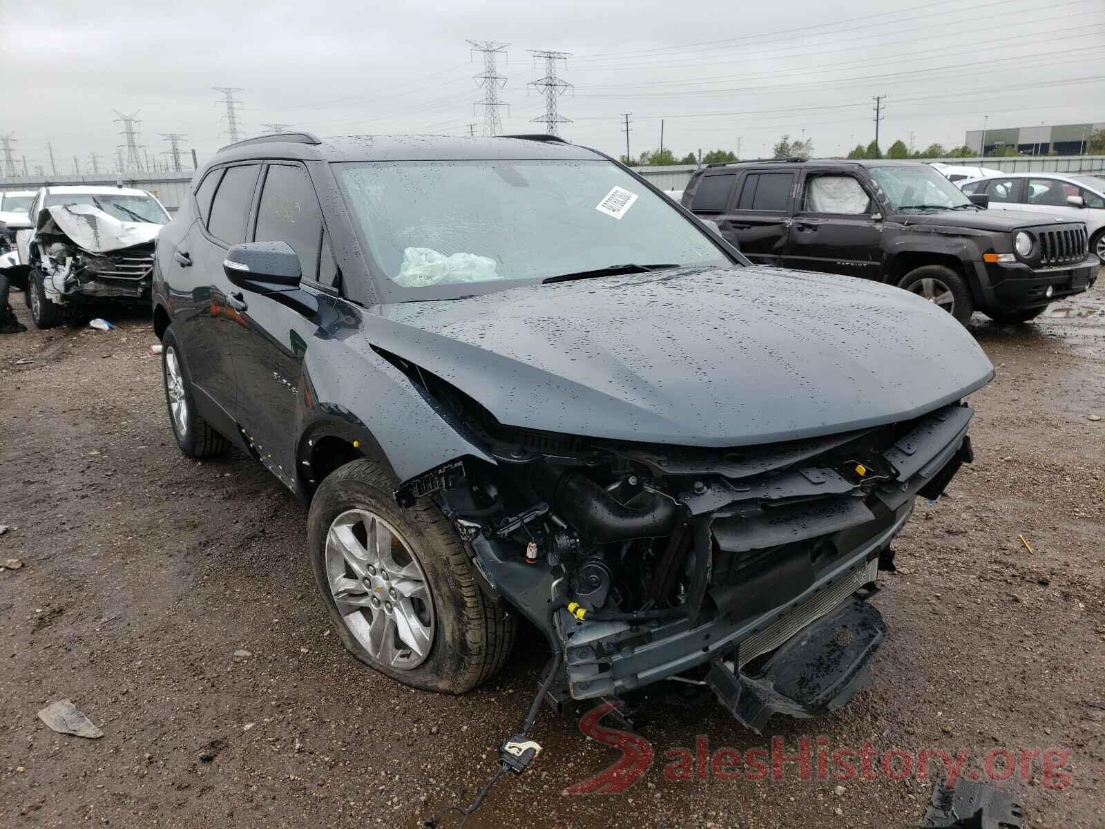 3GNKBBRA6KS676045 2019 CHEVROLET BLAZER 1LT