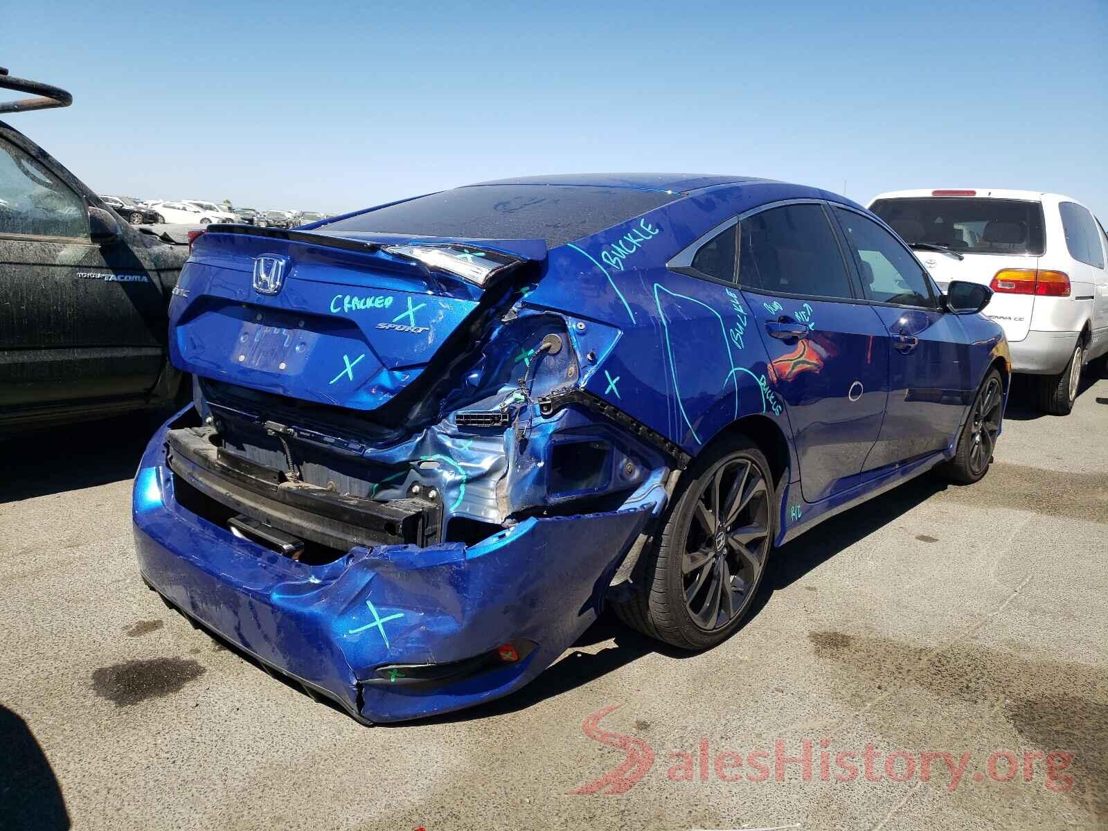 19XFC2F83KE209995 2019 HONDA CIVIC