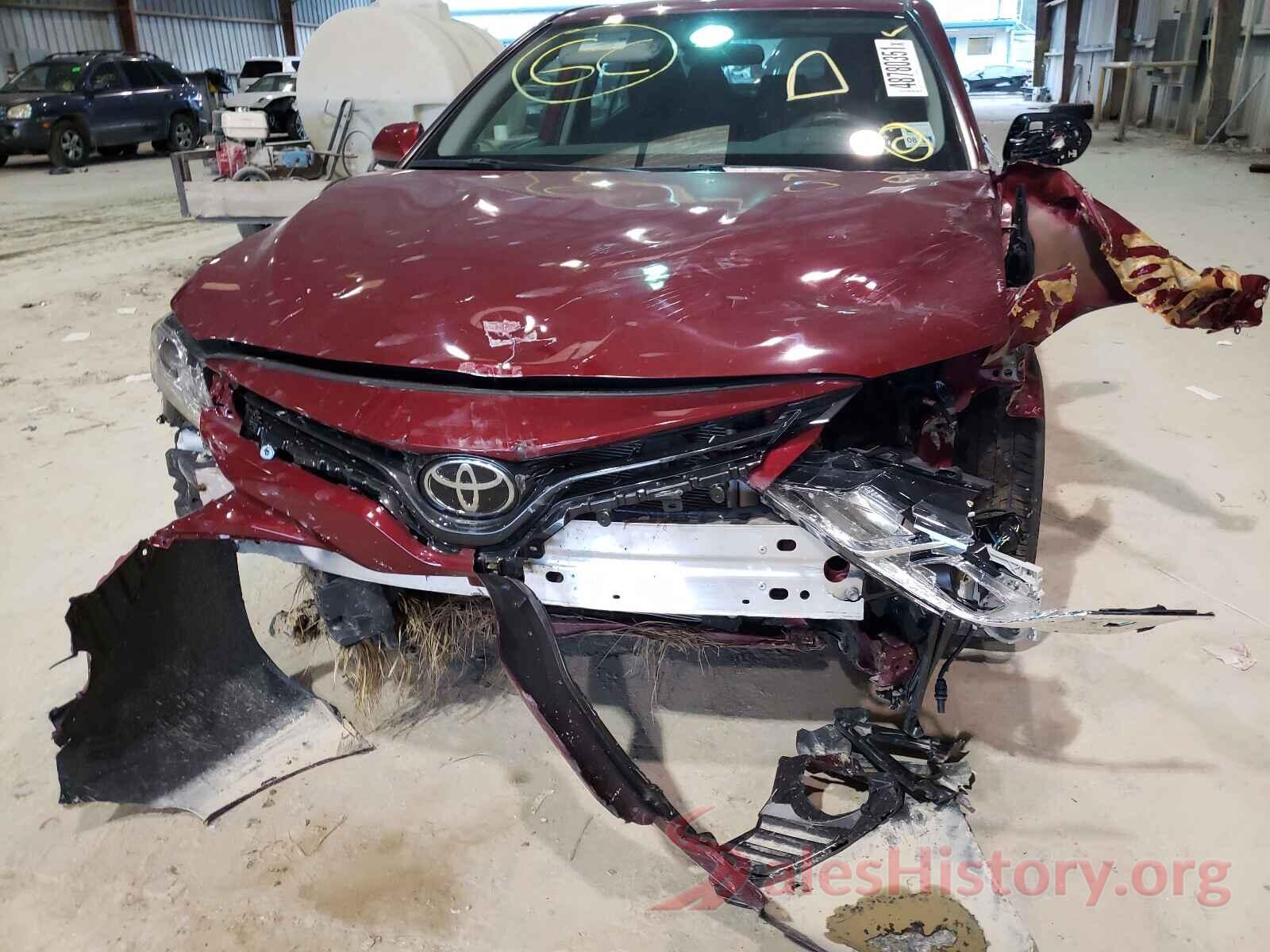 4T1B11HK4KU745844 2019 TOYOTA CAMRY