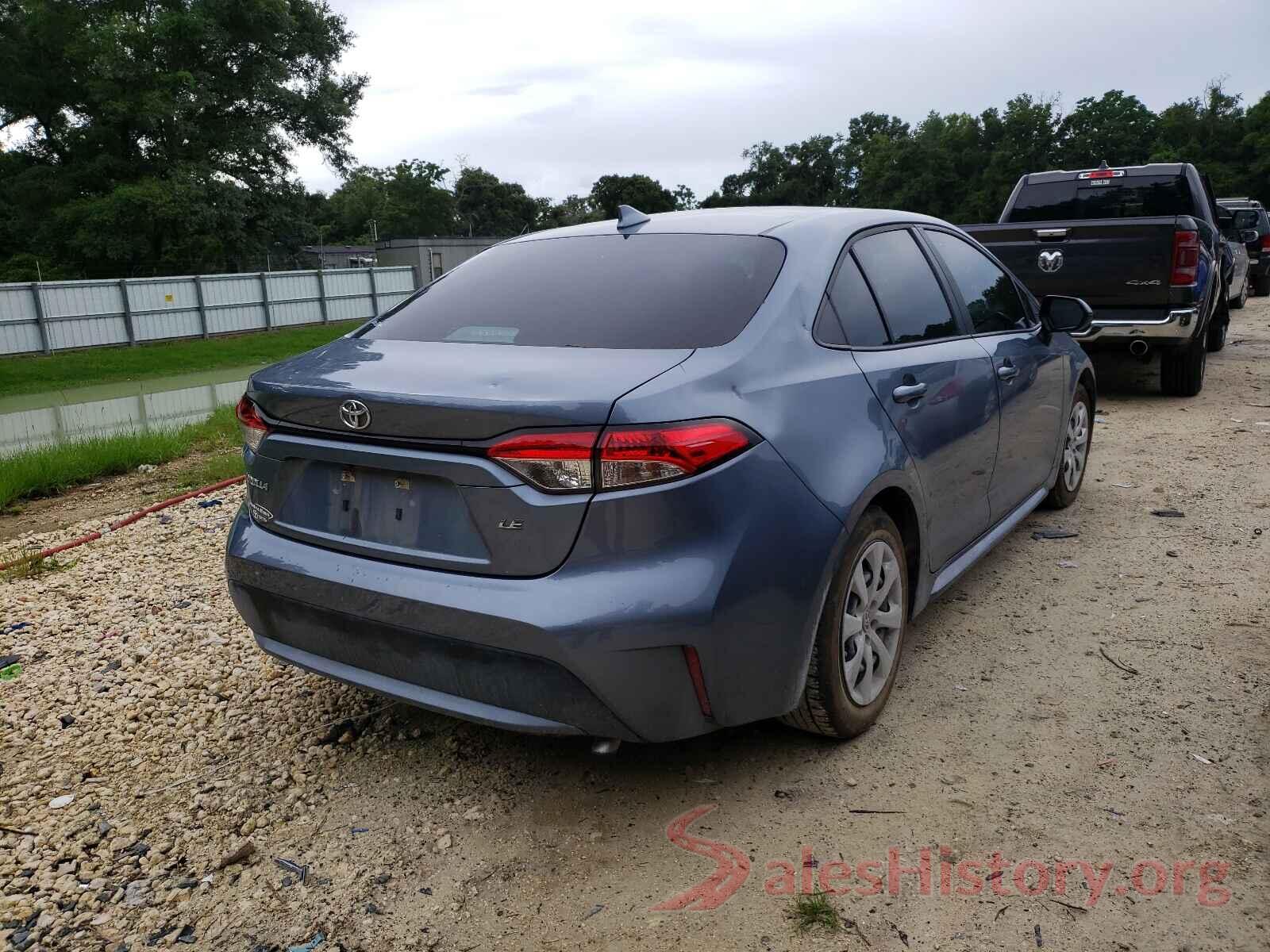 5YFEPRAE4LP126923 2020 TOYOTA COROLLA