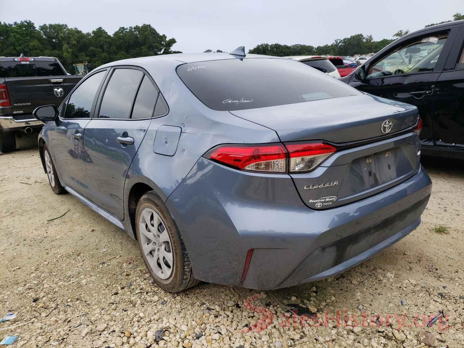 5YFEPRAE4LP126923 2020 TOYOTA COROLLA