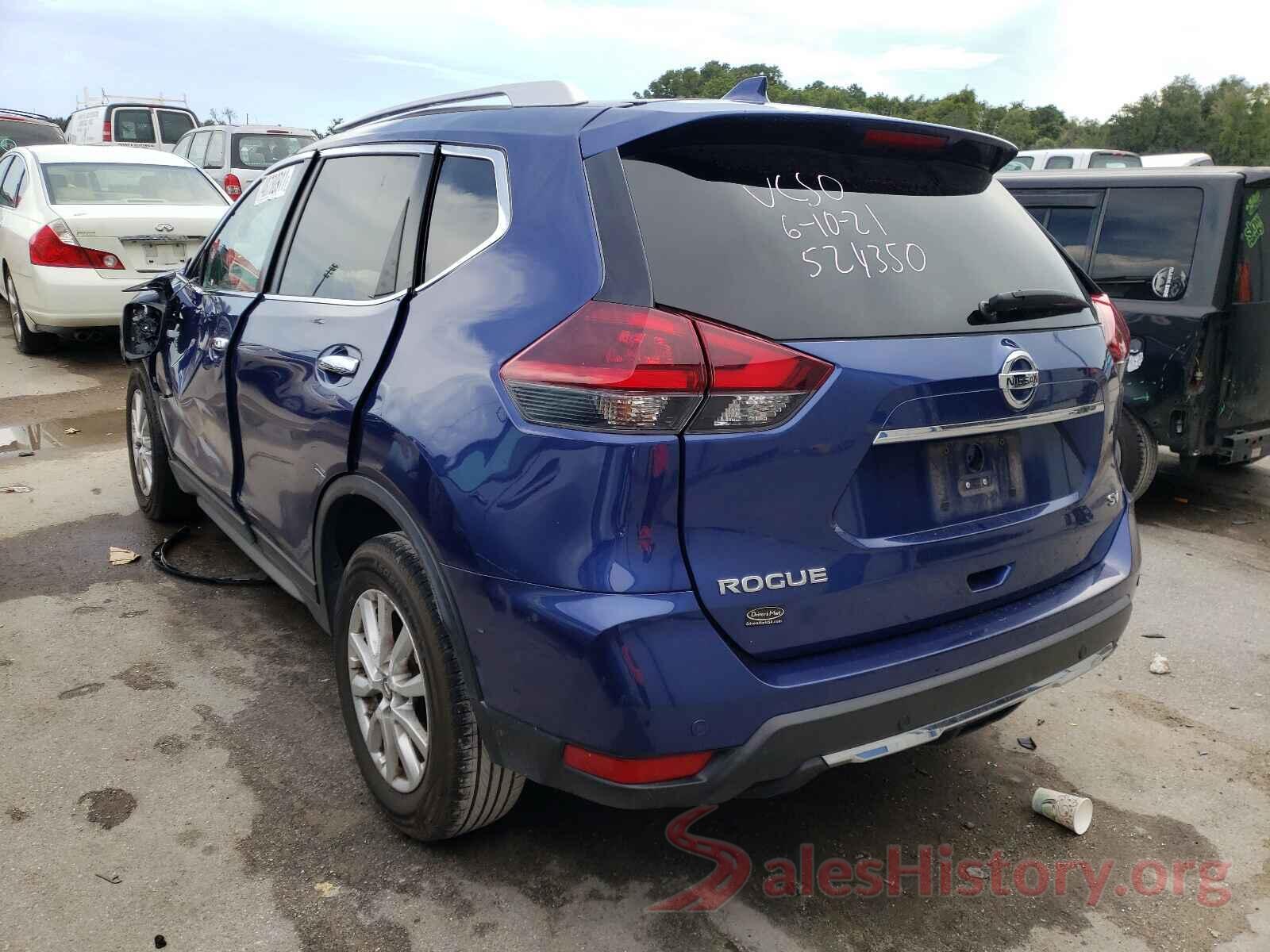 KNMAT2MT7KP524350 2019 NISSAN ROGUE