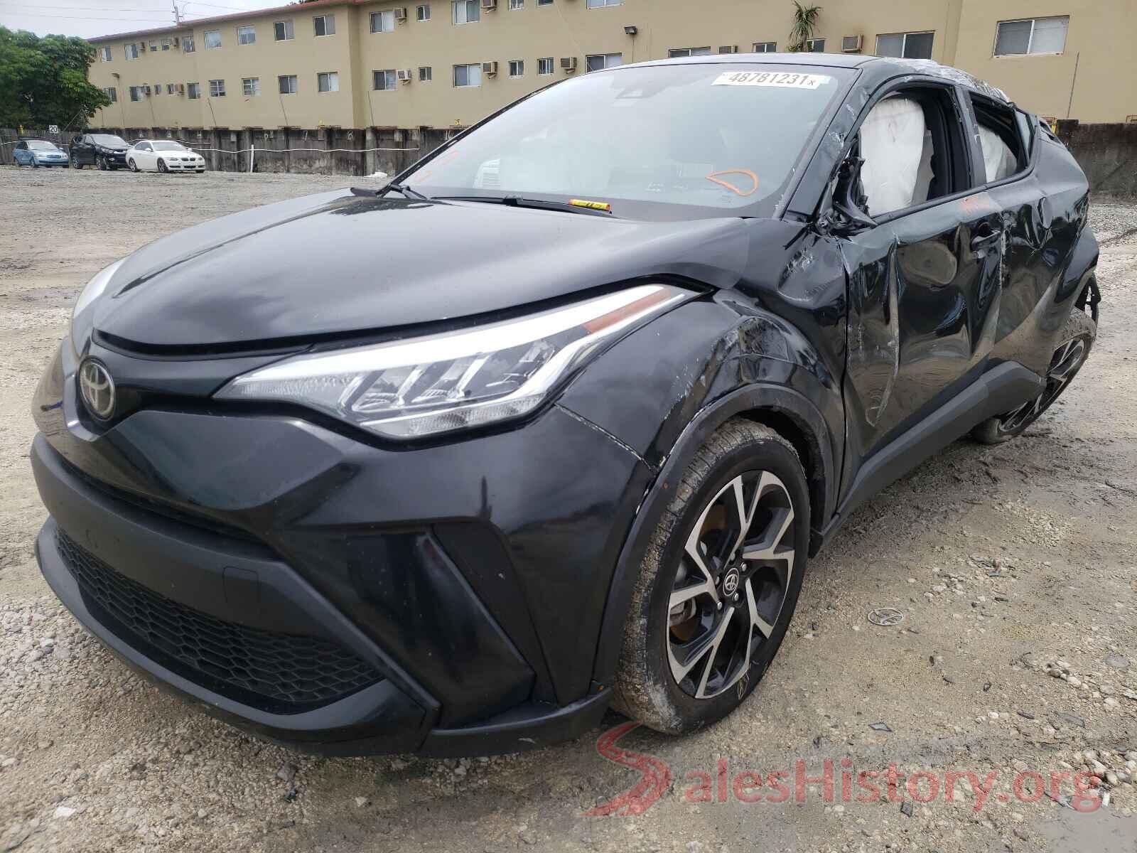 JTNKHMBX3M1099203 2021 TOYOTA C-HR